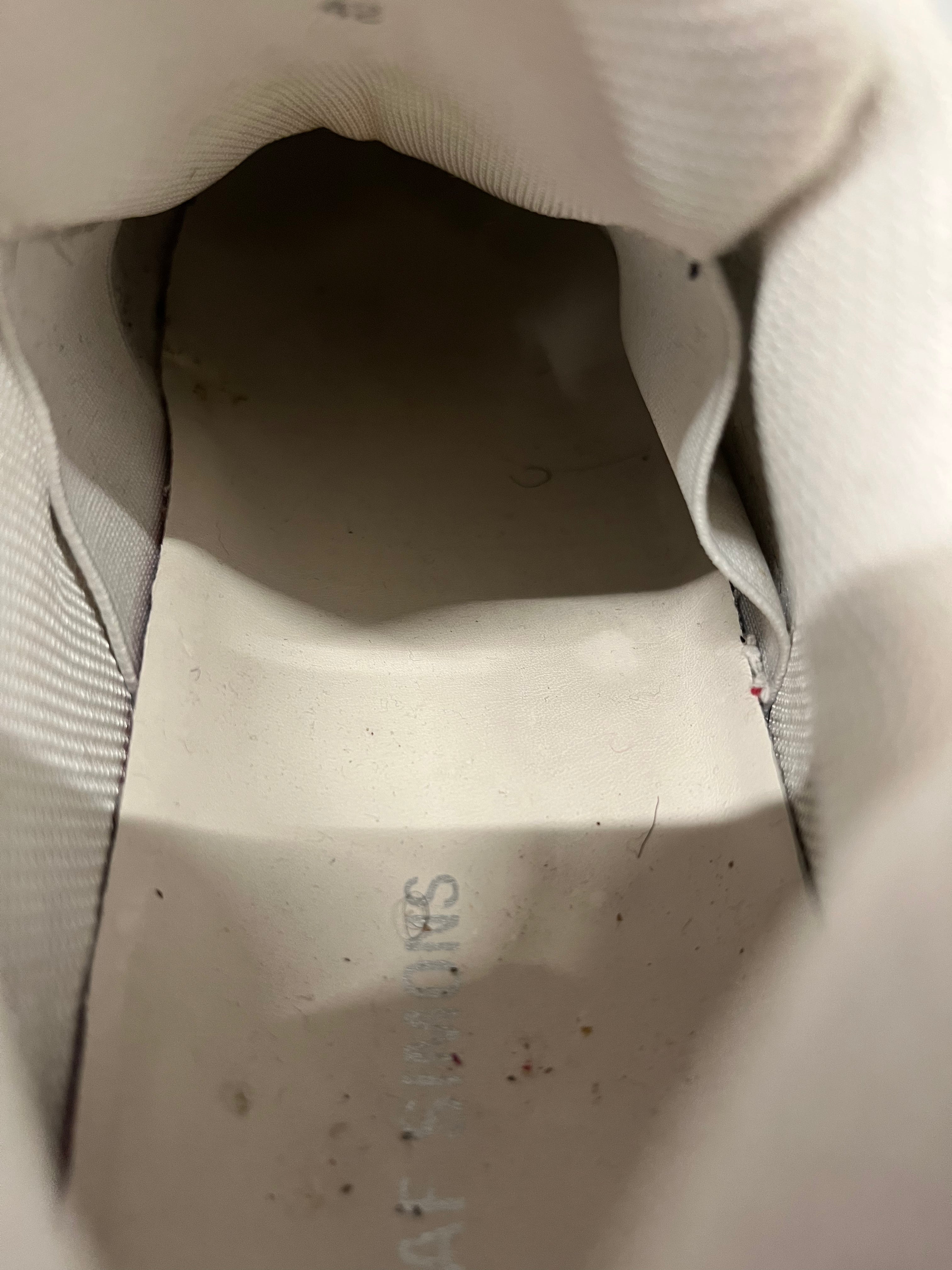 RAF SIMONS/Hi-Sneakers/EU 42/Leather/WHT/CYLON 21 view 3