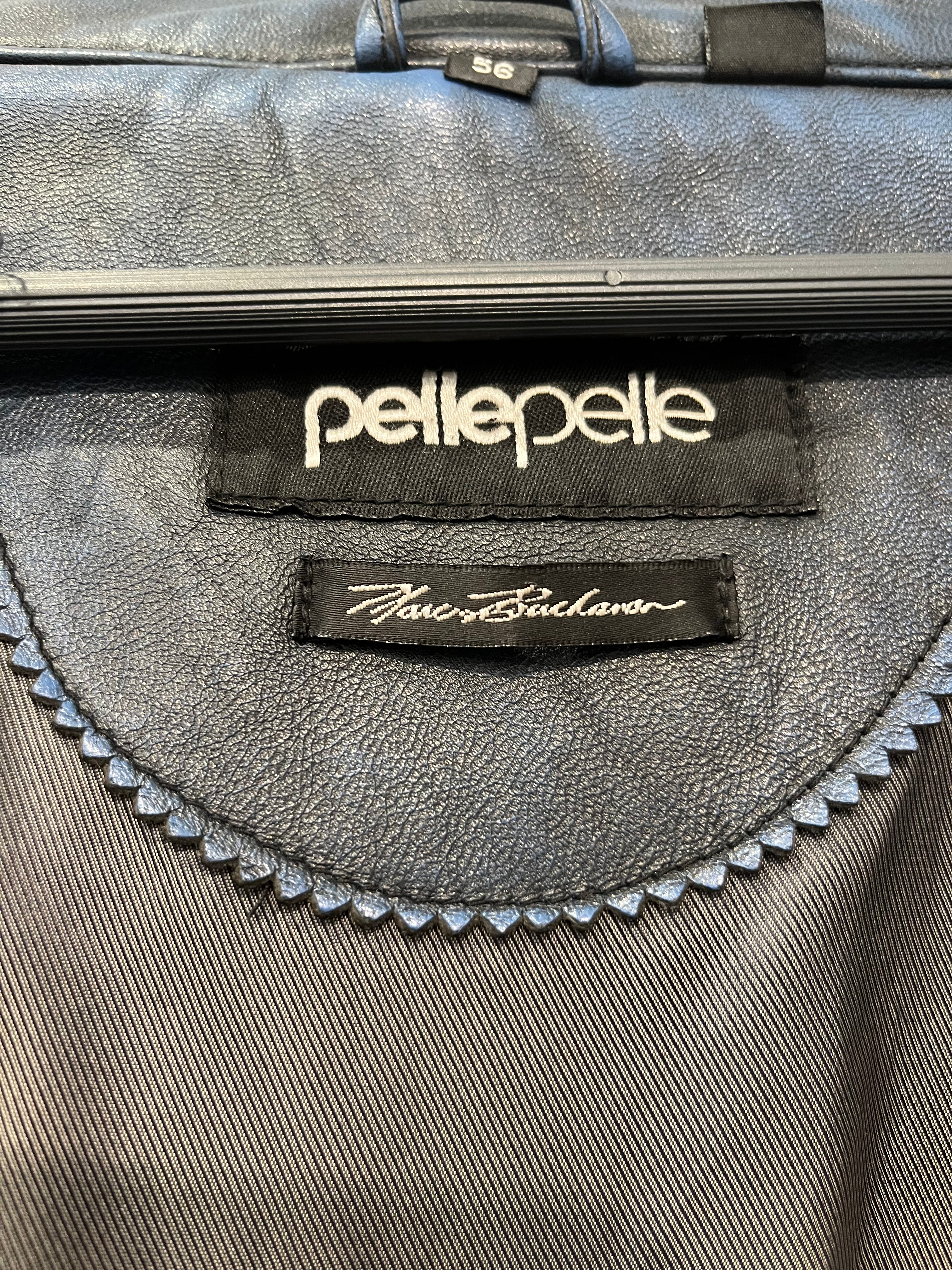 Pelle Pelle/Jacket/45/Leather/BLU/PELLE PELLE BLUE LEATHER view 3