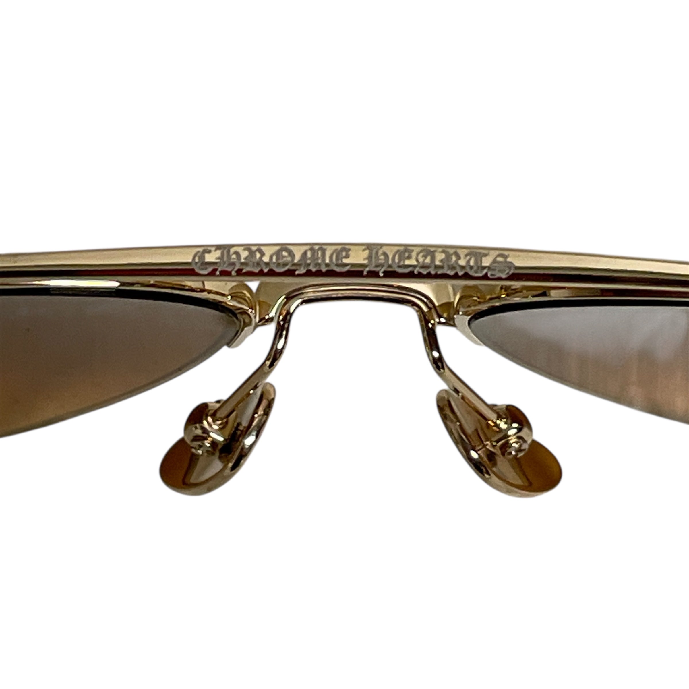 CHROME HEARTS/Sunglasses/Metal/CML/STEPPIN BLU II, 6015-147 view 5