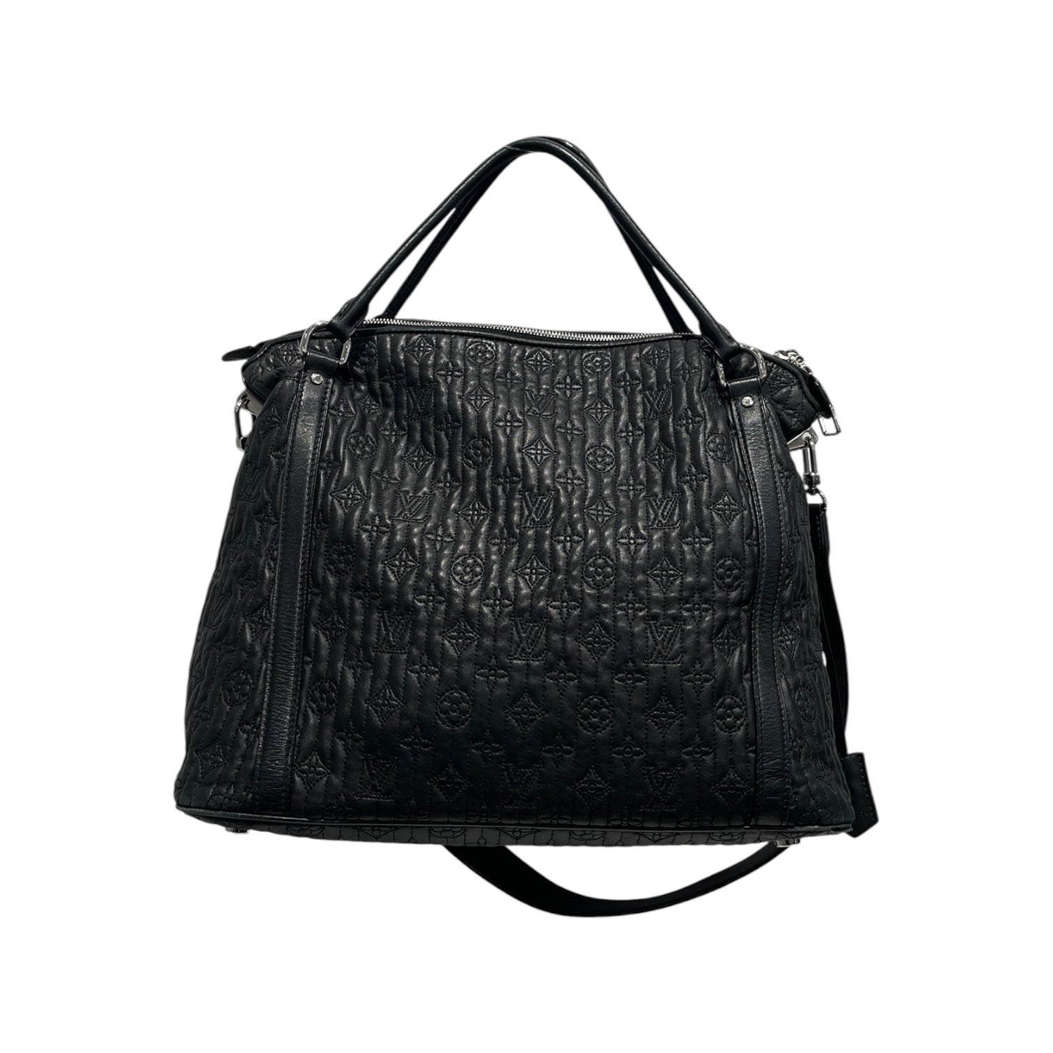 LOUIS VUITTON/Tote Bag/Monogram/Leather/BLK/IXIAMM F0 4132 view 2