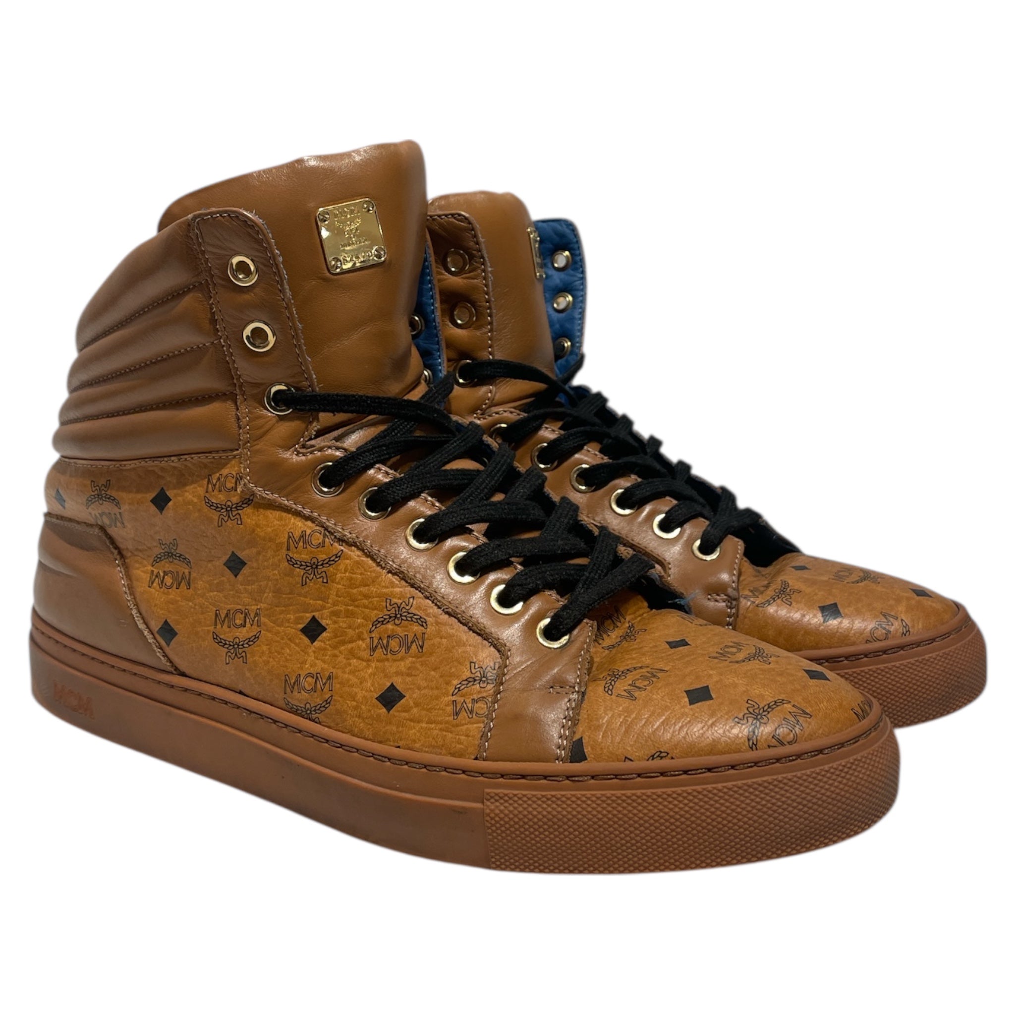 MCM/Hi-Sneakers/US 10/All Over Print/Leather/CML/ view 1