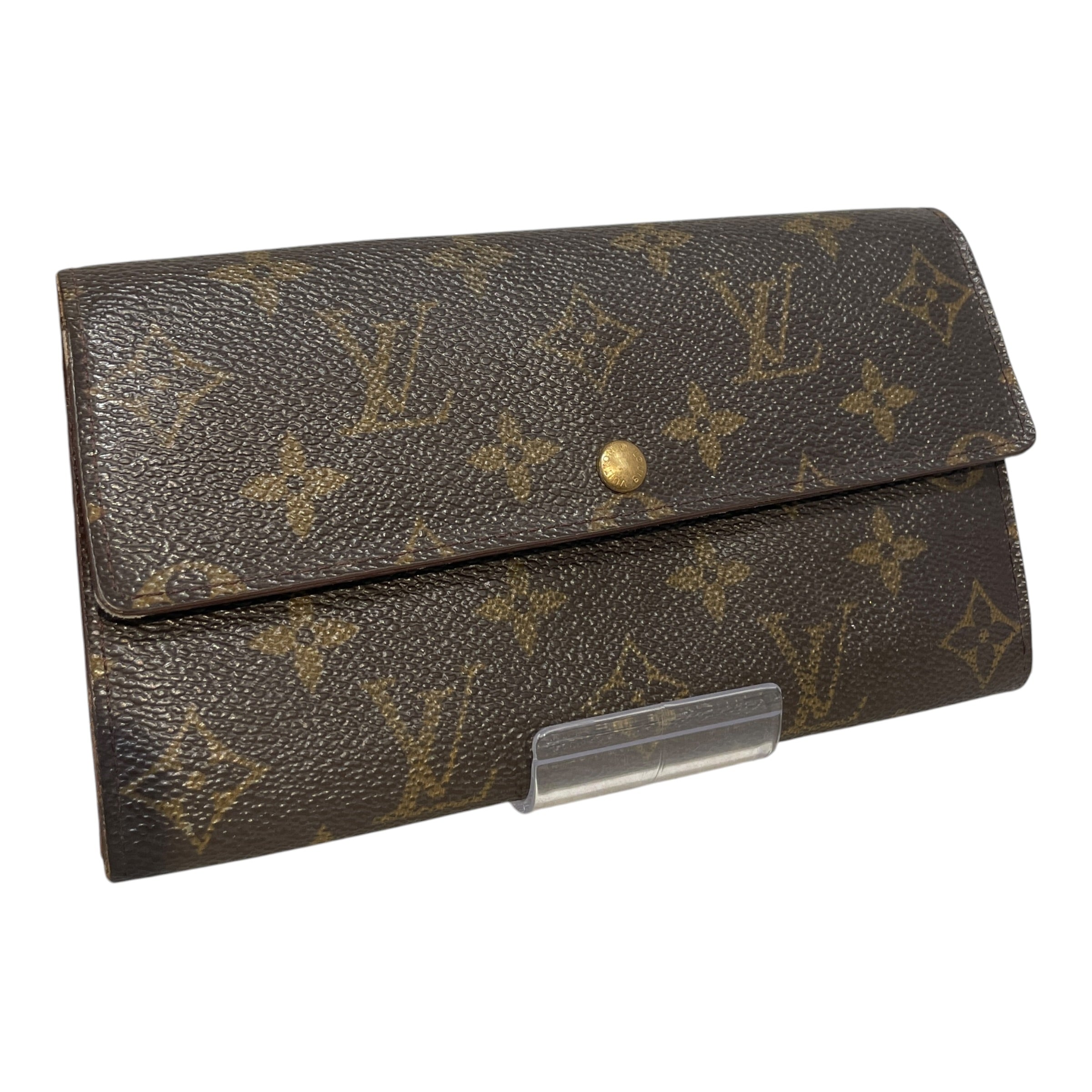 LOUIS VUITTON/Bifold Wallet/Monogram/Leather/BRW/L's/Sarah view 1