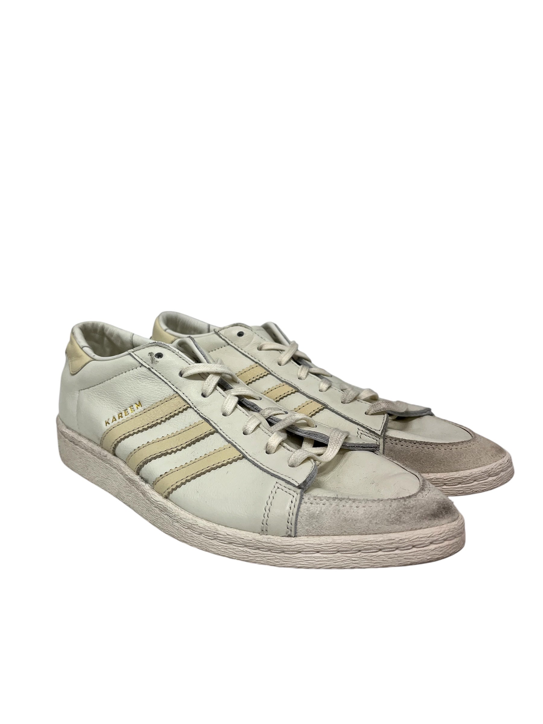 WILLY CHAVARRIA/Low-Sneakers/US 9.5/Leather/WHT/V-Tip/JABBAR DRESS SNEAKERS view 1