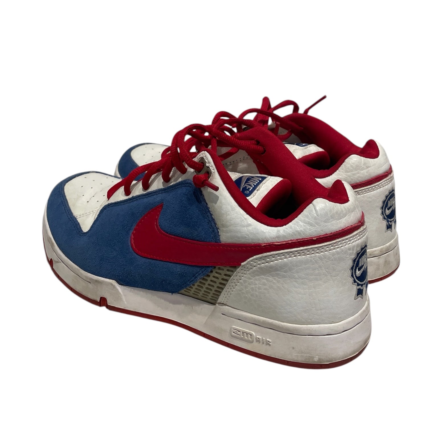 NIKE SB/Low-Sneakers/US 9.5/Cotton/BLU/ZOOM AIR ANGUS "PABST" view 2