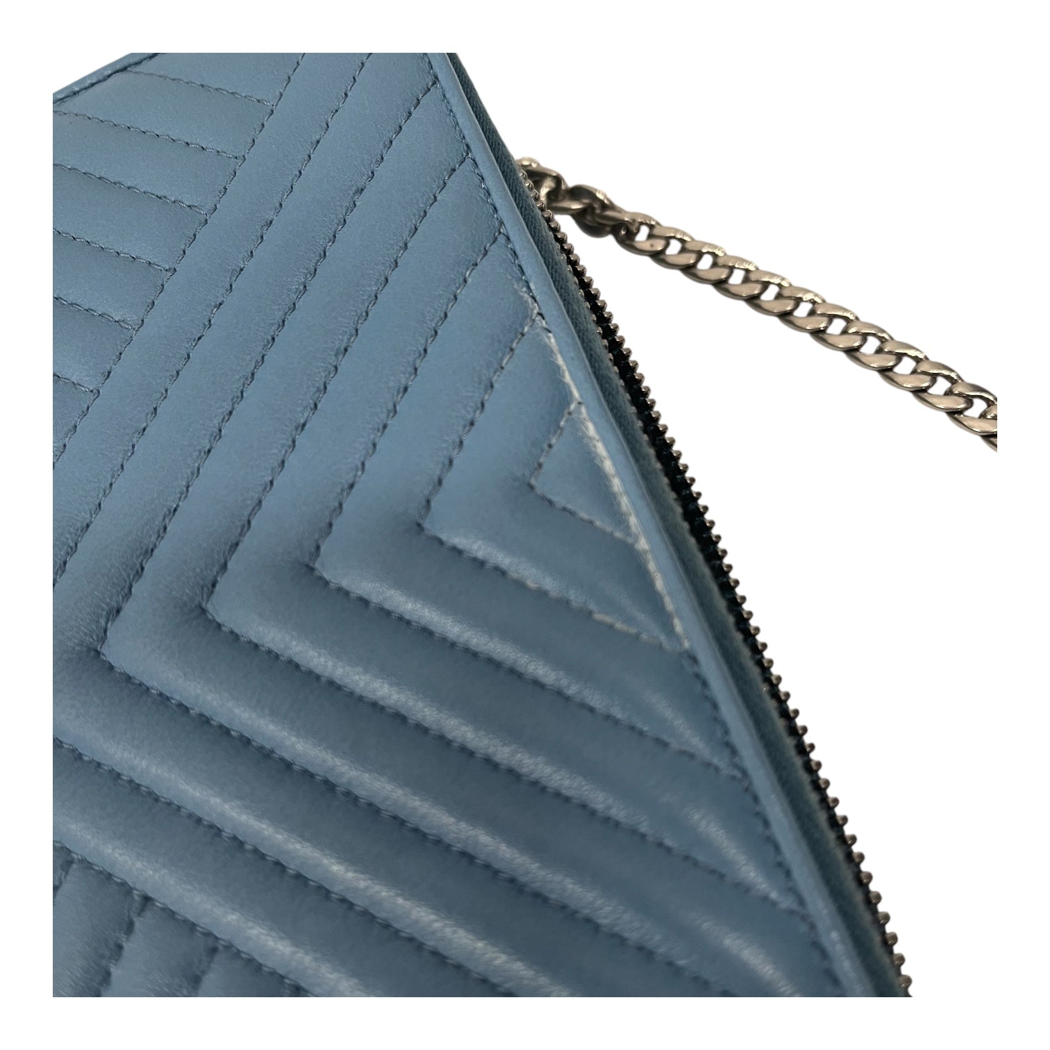 PRADA/Cross Body Bag/Leather/BLU/107 view 6
