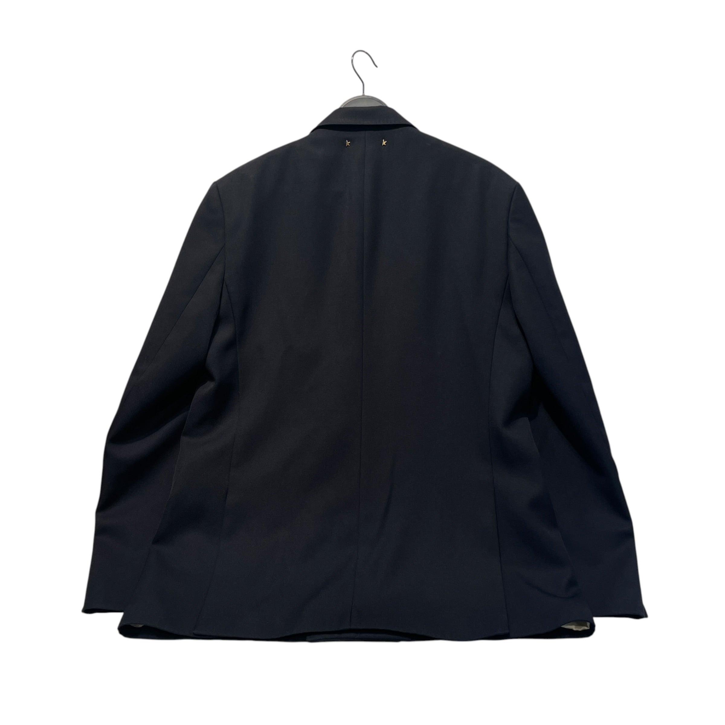 GOLDEN GOOSE/Tailored Jkt/54/Cotton/NVY/Button-up Two Star Blazer view 2