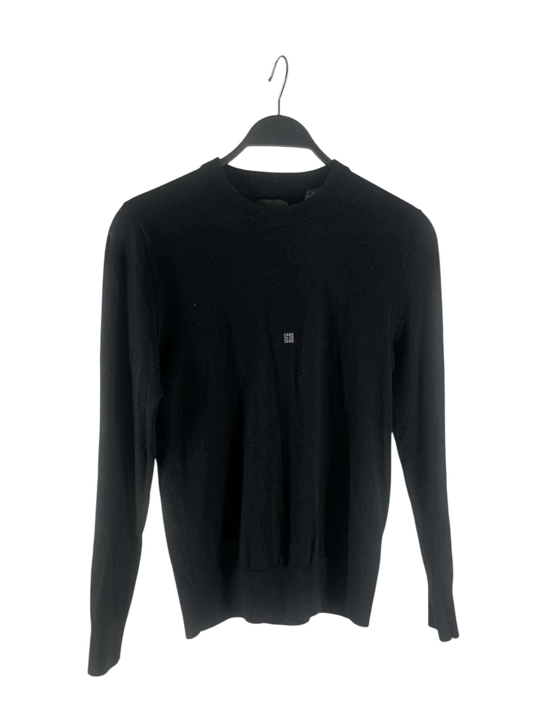 GIVENCHY/Sweatshirt/S/Wool/BLK/4G CHEST LOGO WOOL SWEATER view 1