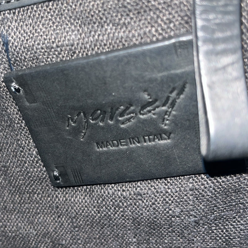 Marsell/Backpack/OS/Leather/BLK/MARSELL BLACK PATTINA BACKPACK