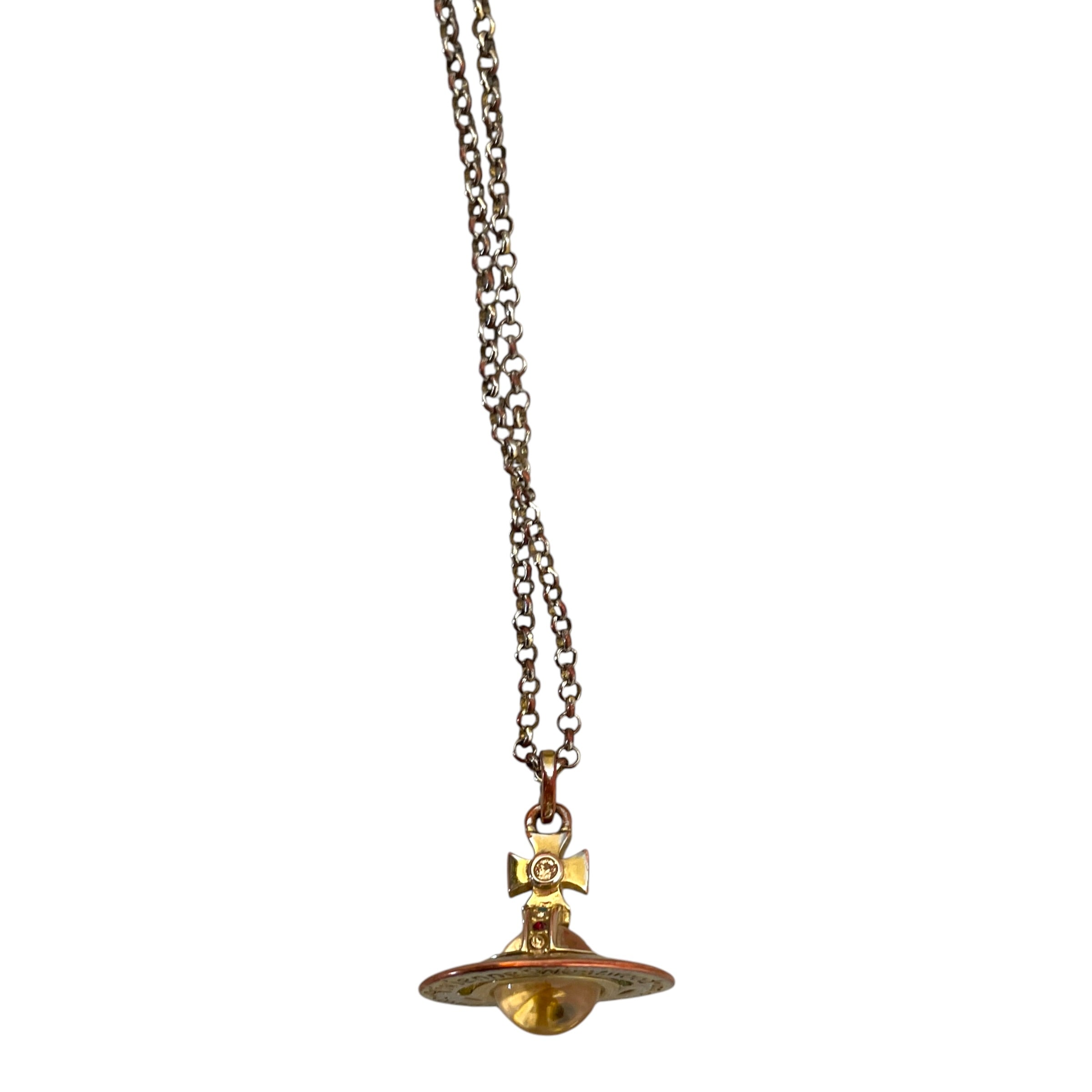 Vivienne Westwood/Necklace/GLD/L's/Orb Necklace view 1