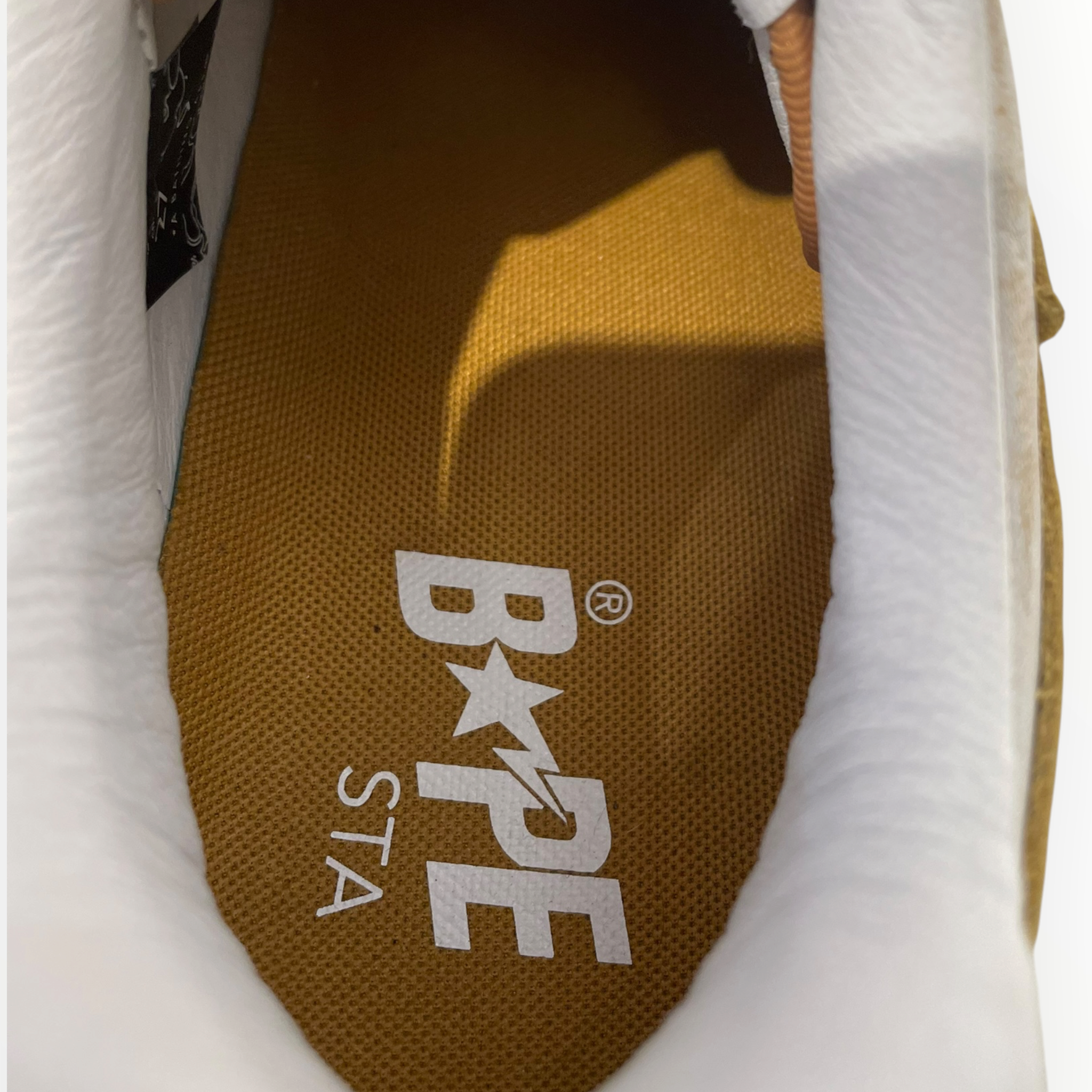 BAPE STA!/Low-Sneakers/US 9/Leather/CML/BAPE STA #5 BEIGE view 3