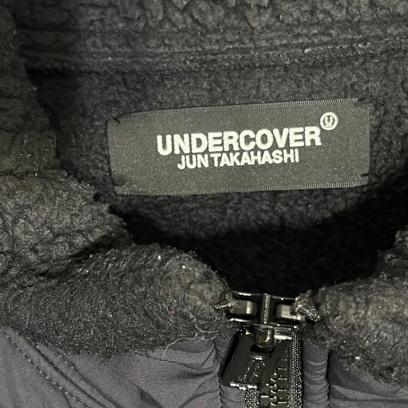 UNDERCOVER/Fleece Jkt/3/Polyester/BLK/