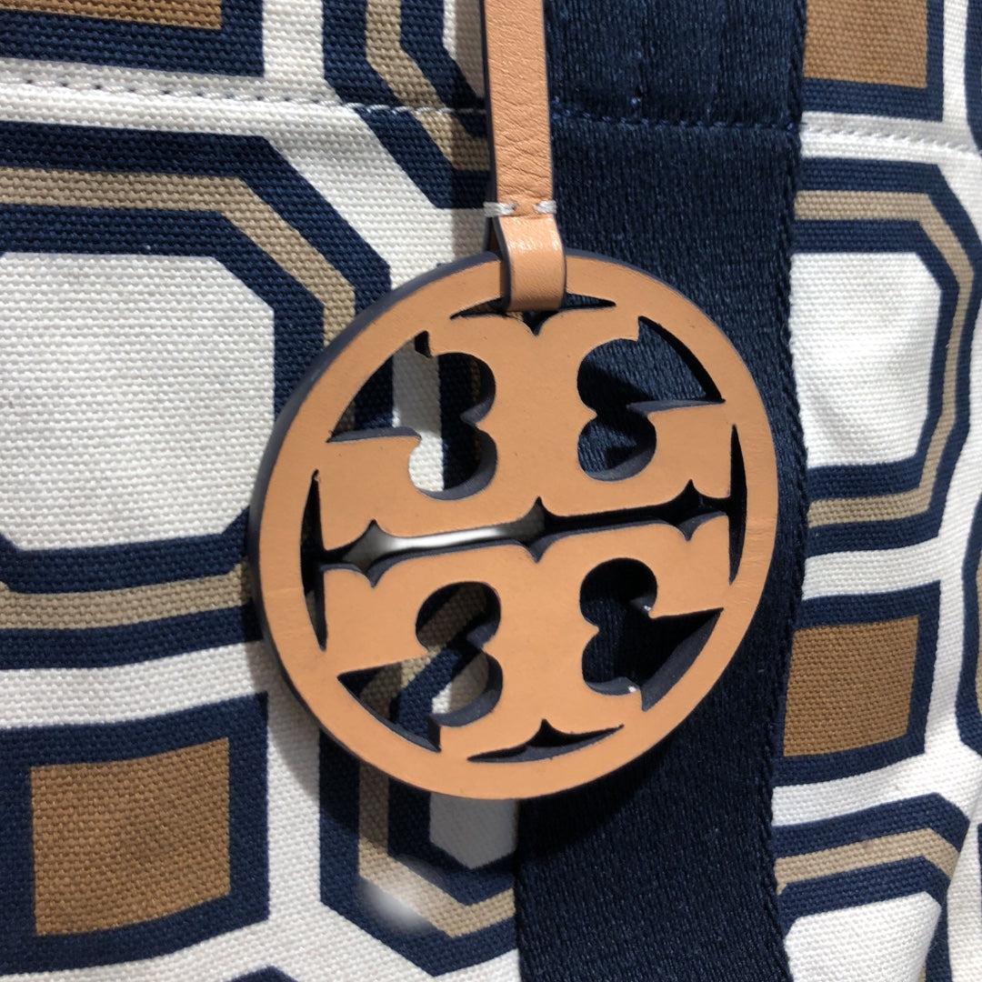 TORY BURCH/Tote Bag/All Over Print/NVY/ view 7