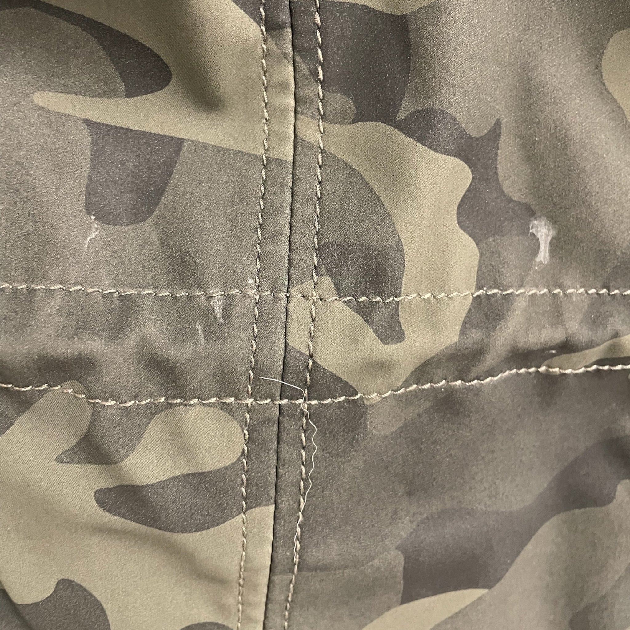 PHILIPP PLEIN/Puffer Jkt/Camouflage/Cotton/GRN/LAMB FUR LINED CAMO SKULL JKT view 6