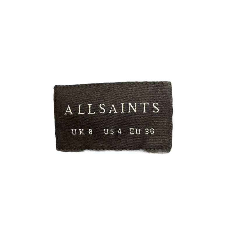 ALLSAINTS/Flannel Shirt/4/Wool/MLT/Animal Pattern/Plaid Cheetah