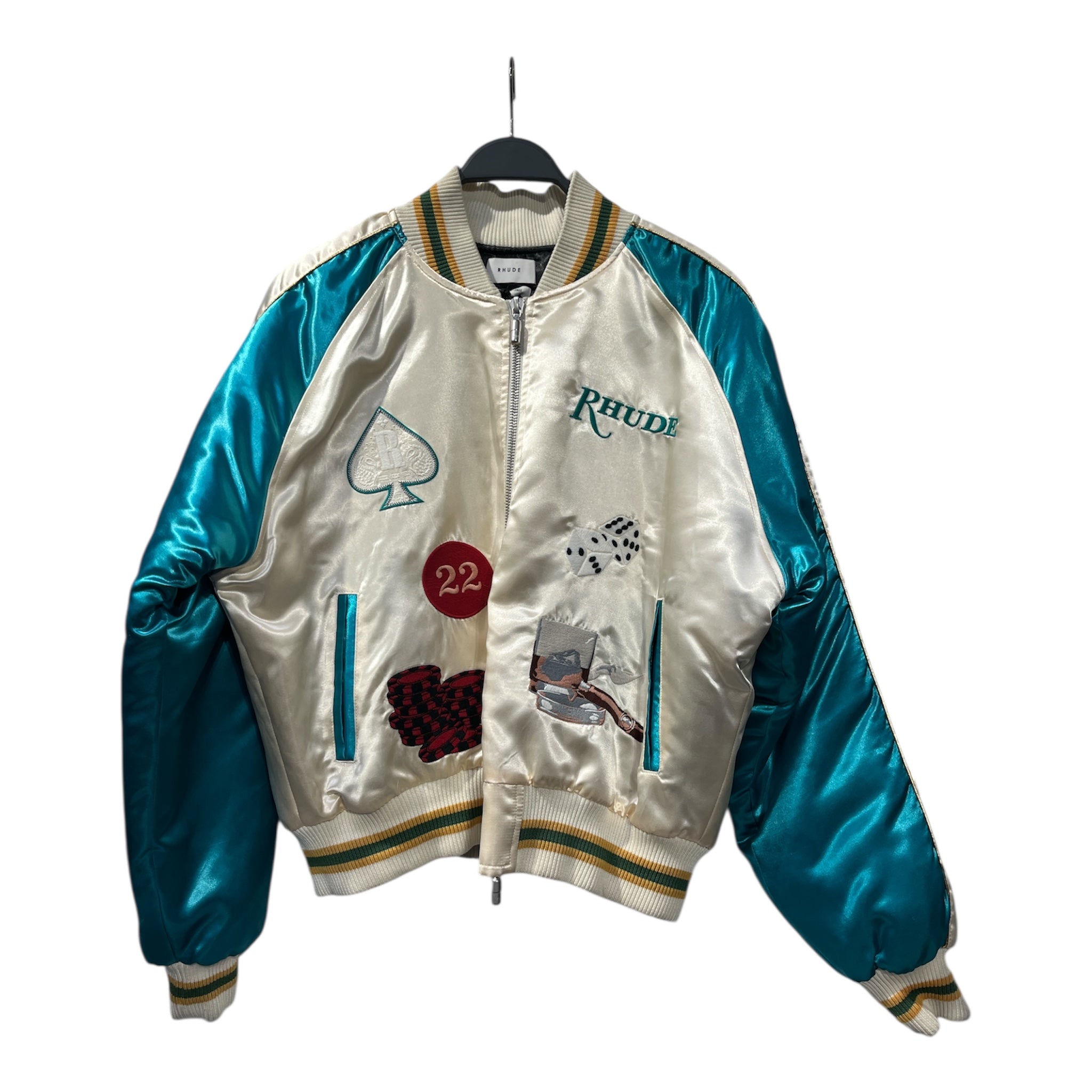 RHUDE/Jacket/M/Polyester/MLT/Graphic/SMOKING JACKET view 1