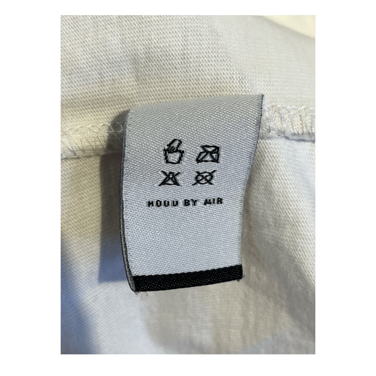 HOOD BY AIR./LS T-Shirt/XL/Cotton/WHT/Graphic/ view 4