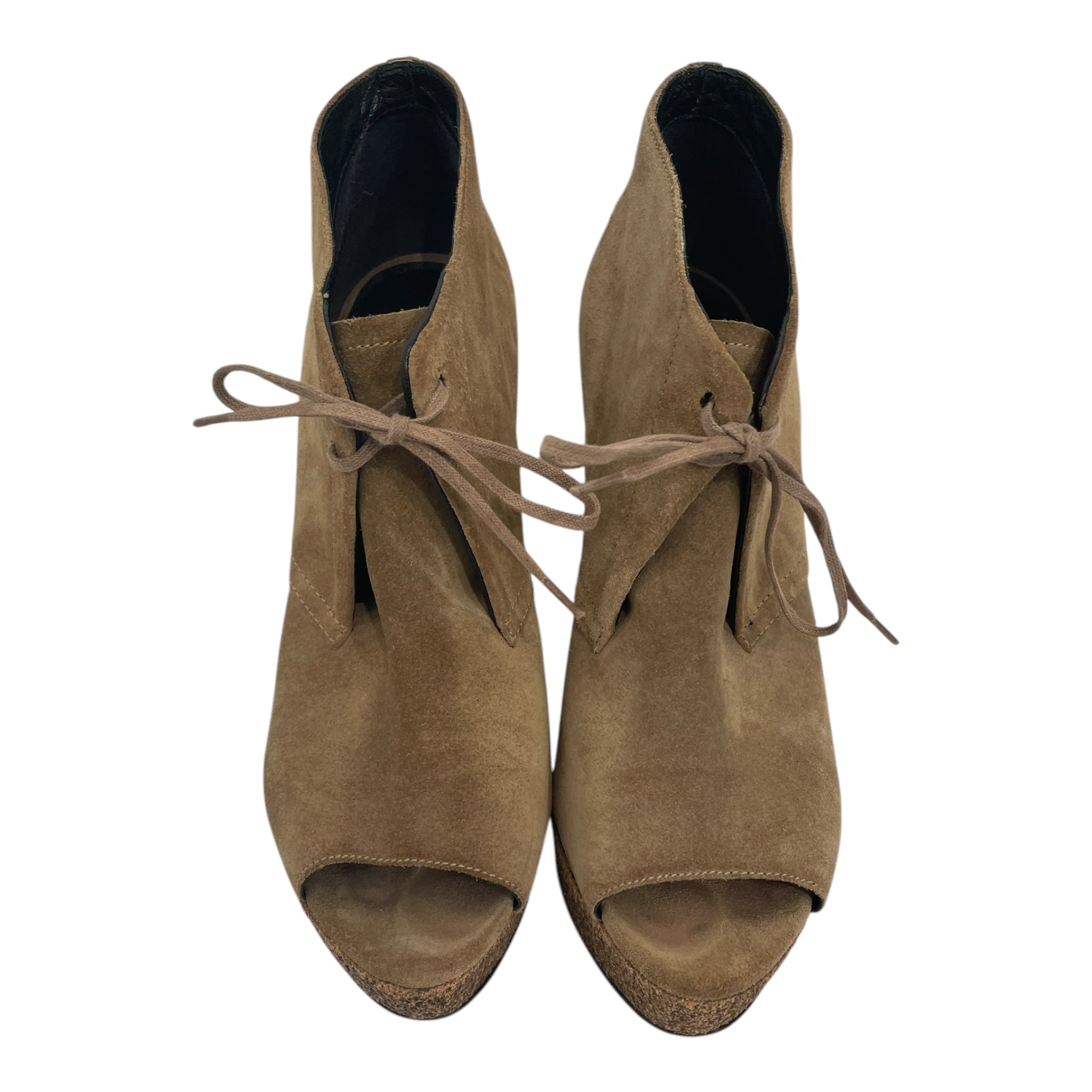BURBERRY PRORSUM COLLECTION/Heels/US 7.5/Suede/BEG/burberry view 8