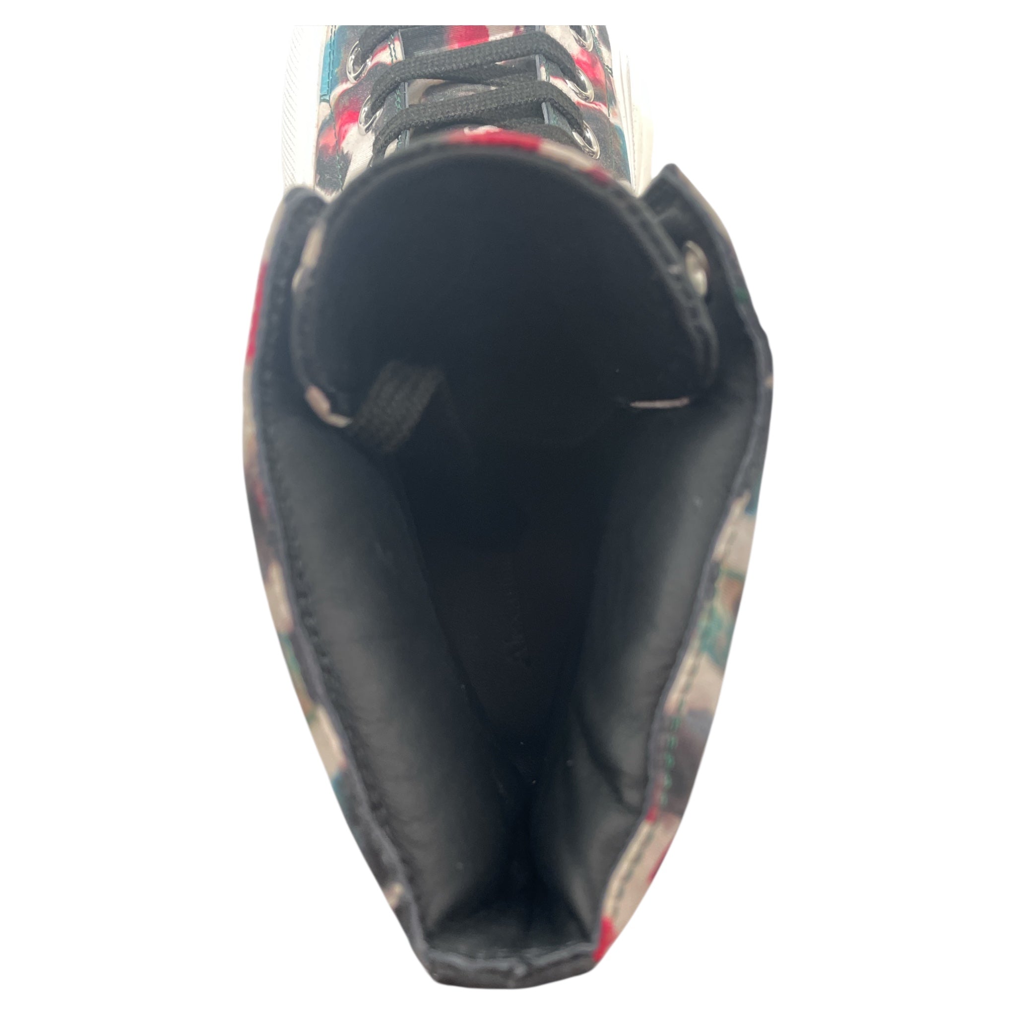 Alexander McQueen/Boots/EU 41/Cotton/WHT/watercolor boots view 3