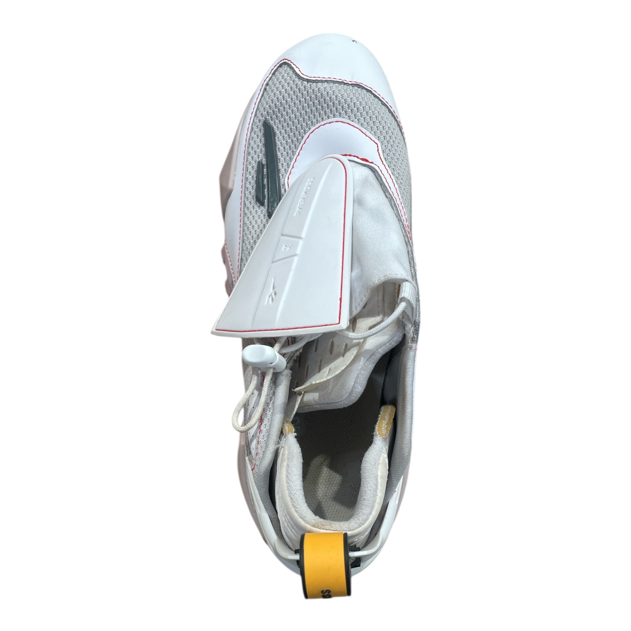 PYER MOSS/Reebok/Low-Sneakers/US 7.5/Cotton/WHT/Experoment 4 Trial Fury PNK view 3