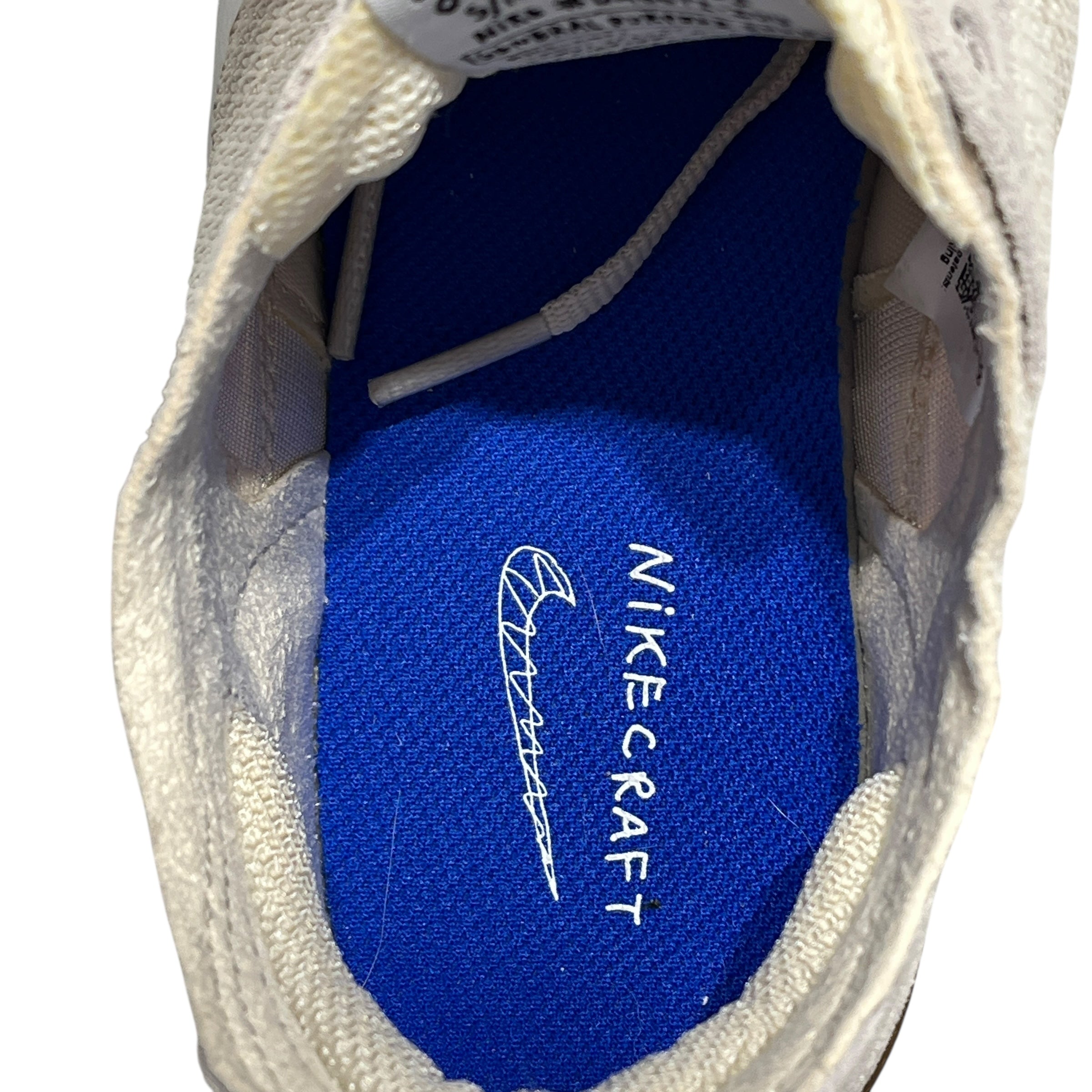 Tom Sachs/NIKE/Low-Sneakers/US 7/Stripe/BLU/Tassel/NikeCraft General Purpose Shoe view 3