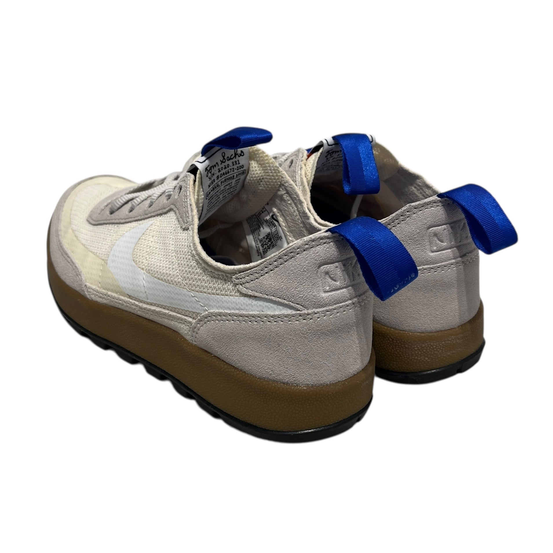 Tom Sachs/NIKE/Low-Sneakers/US 7/Stripe/BLU/Tassel/NikeCraft General Purpose Shoe view 2