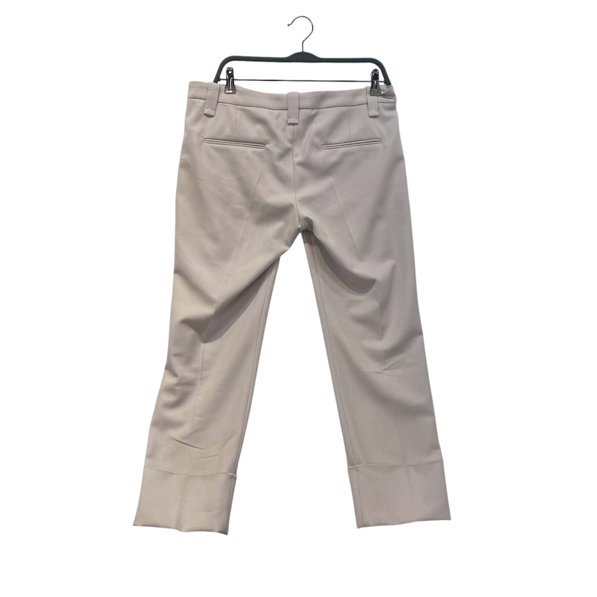 BRUNELLO CUCINELLI/Bottoms/8/Wool/BEG/Button Fly/Puprle Hue Cuffed Trouser view 2
