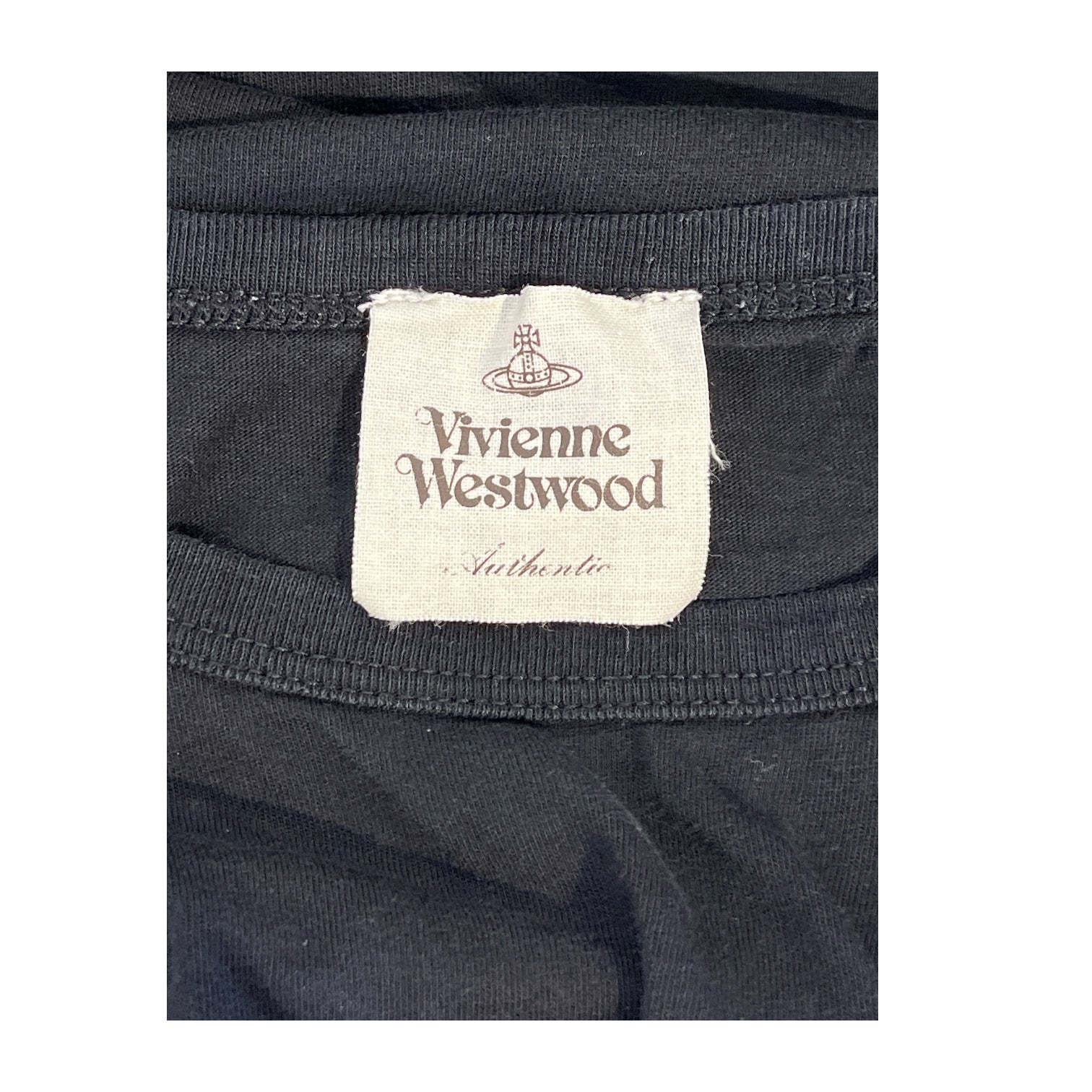 Vivienne Westwood/T-Shirt/Cotton/BLK/Graphic/university of peace view 3