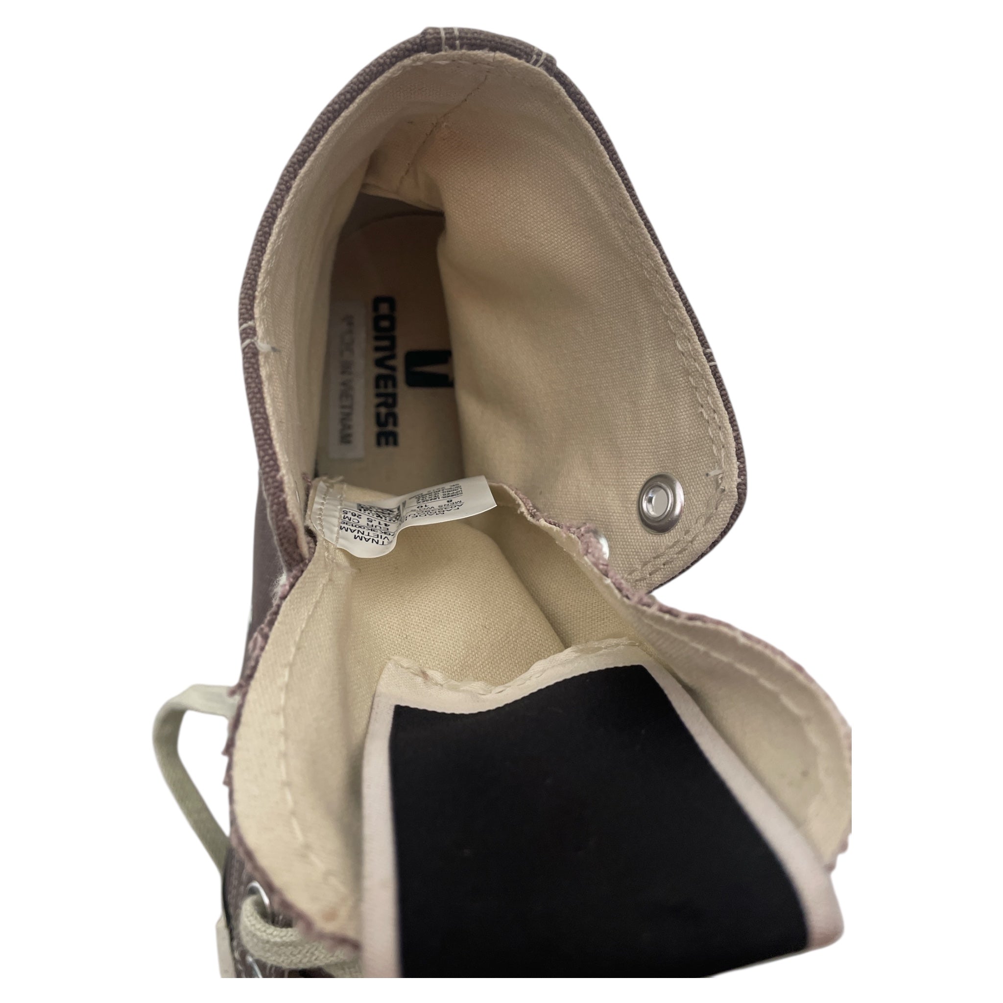 CONVERSE/RICK OWENS DRKSHDW/Hi-Sneakers/US 10/GRY/ view 3