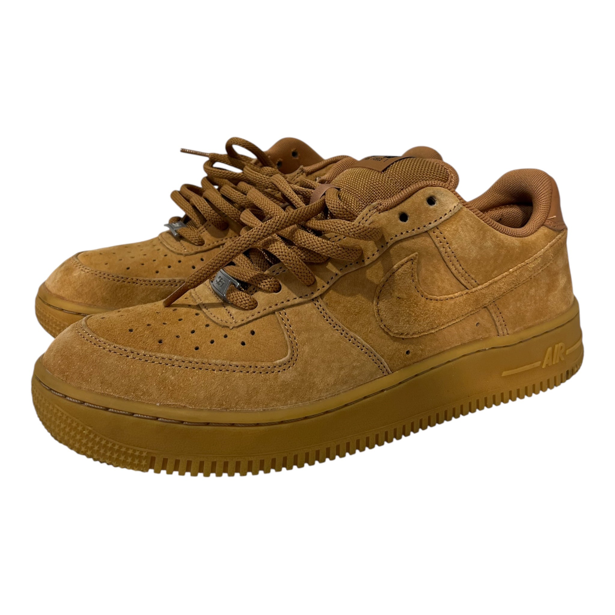 NIKE/AIR FORCE 1 FLAX/Low-Sneakers/US 9.5/Suede/CML/HM8517-200 view 1