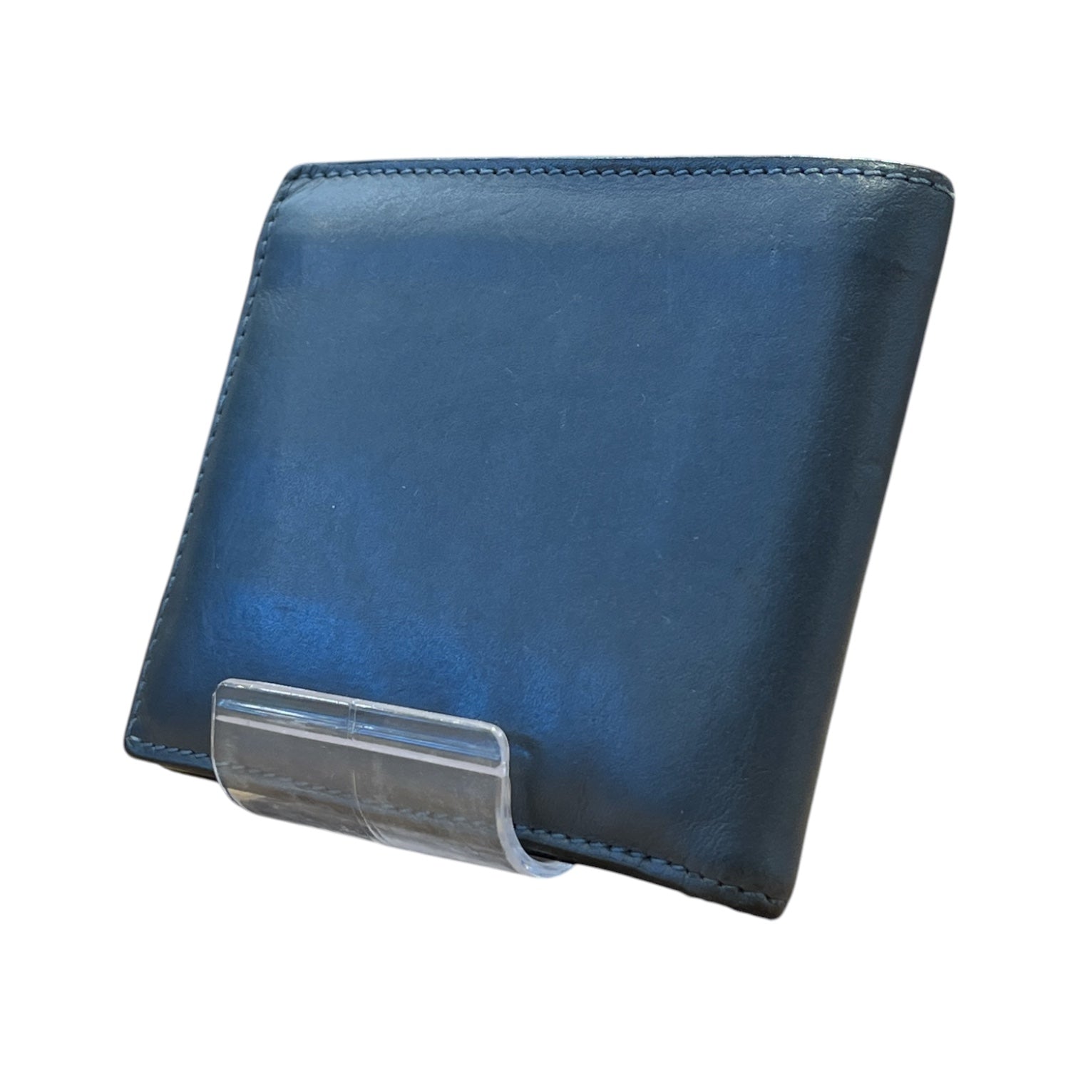 GUCCI/Bifold Wallet/Leather/GRY/M's/Embossed "Made in Italy" view 2