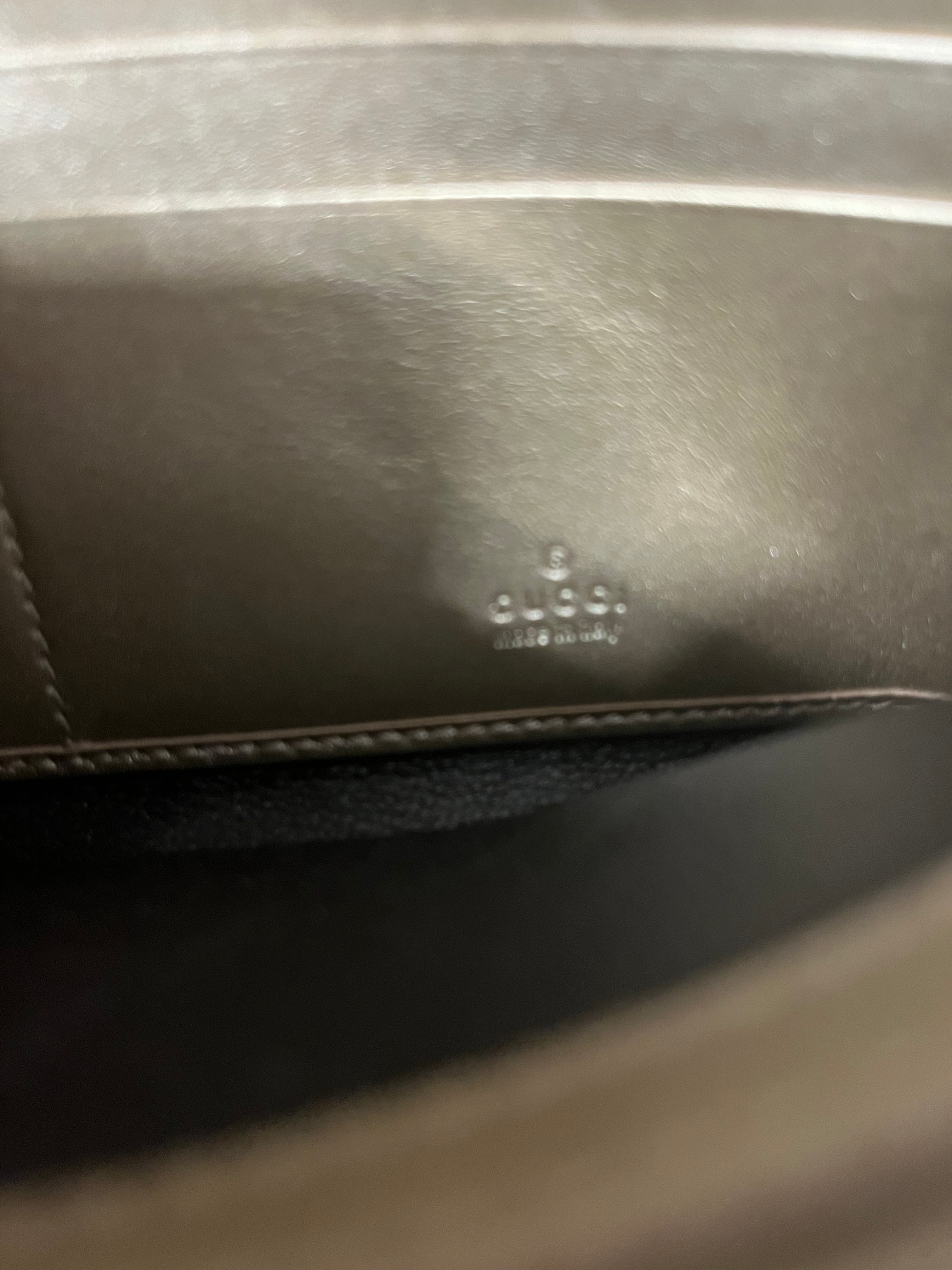 GUCCI/Trifold Wallet/Monogram/Cotton/BEG/L's/CONTINENTAL WALLET view 5