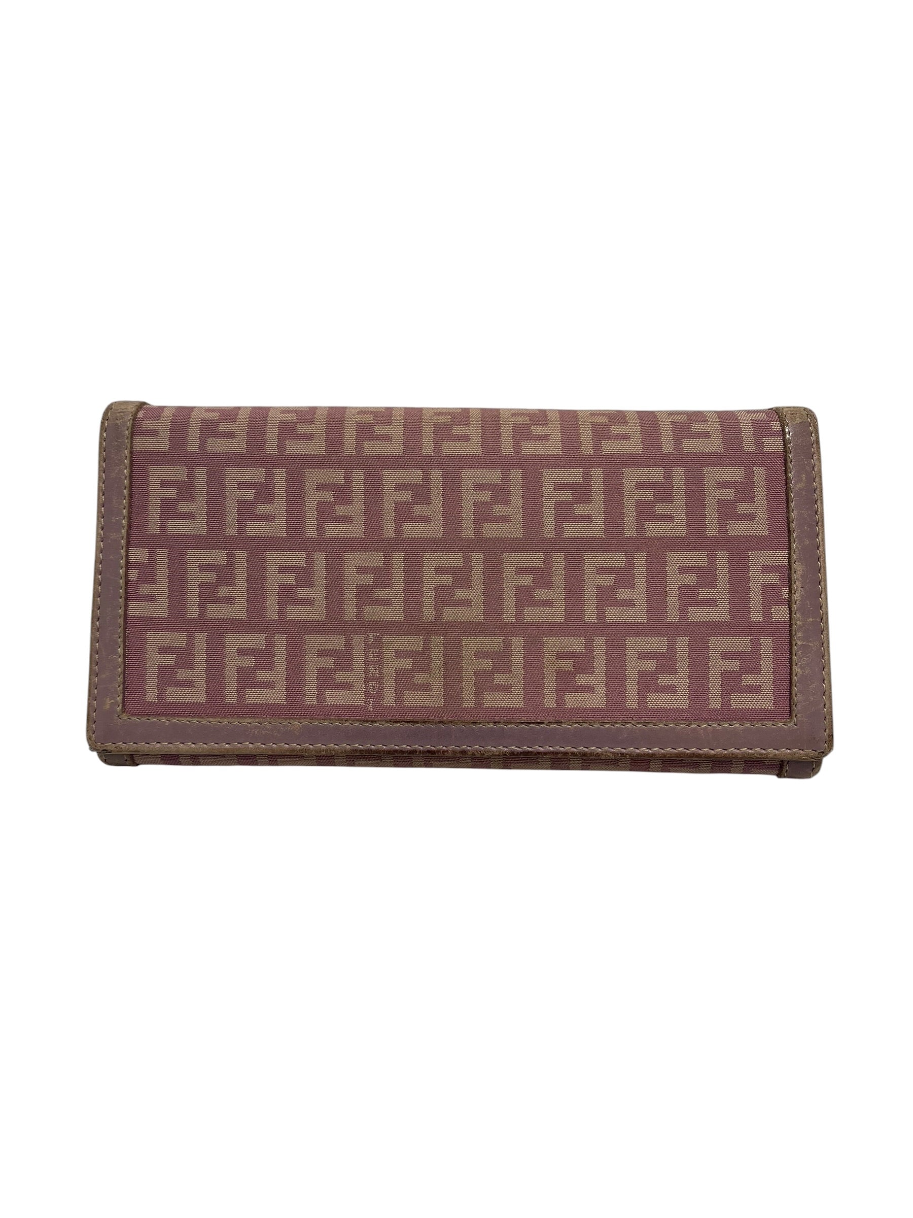 FENDI/Long Wallet/Monogram/Cotton/PPL/ZUCCHINO  LONG WALLET view 1