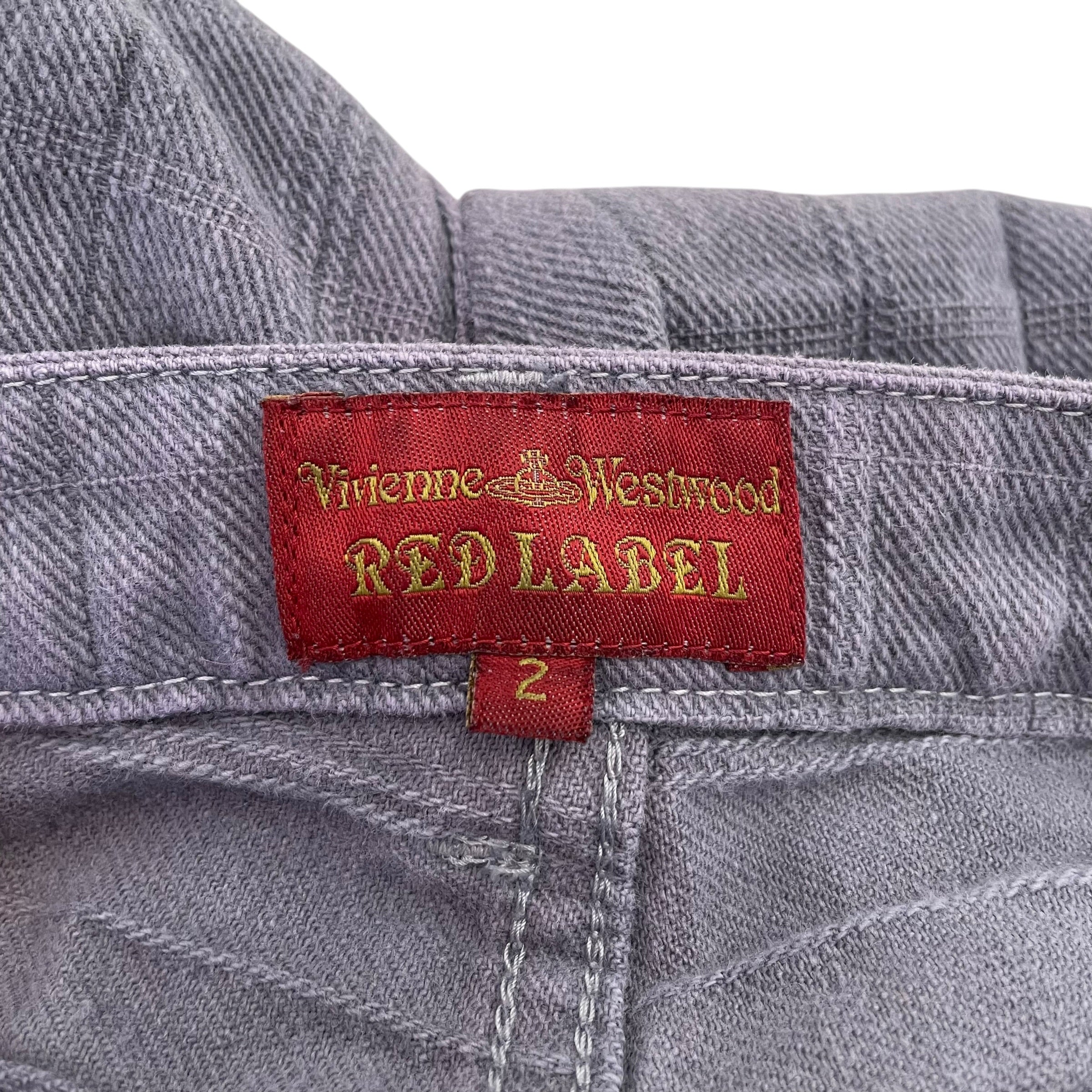 Vivienne Westwood RED LABEL/Cropped Pants/2/Denim/GRY/57-01-72017 view 3