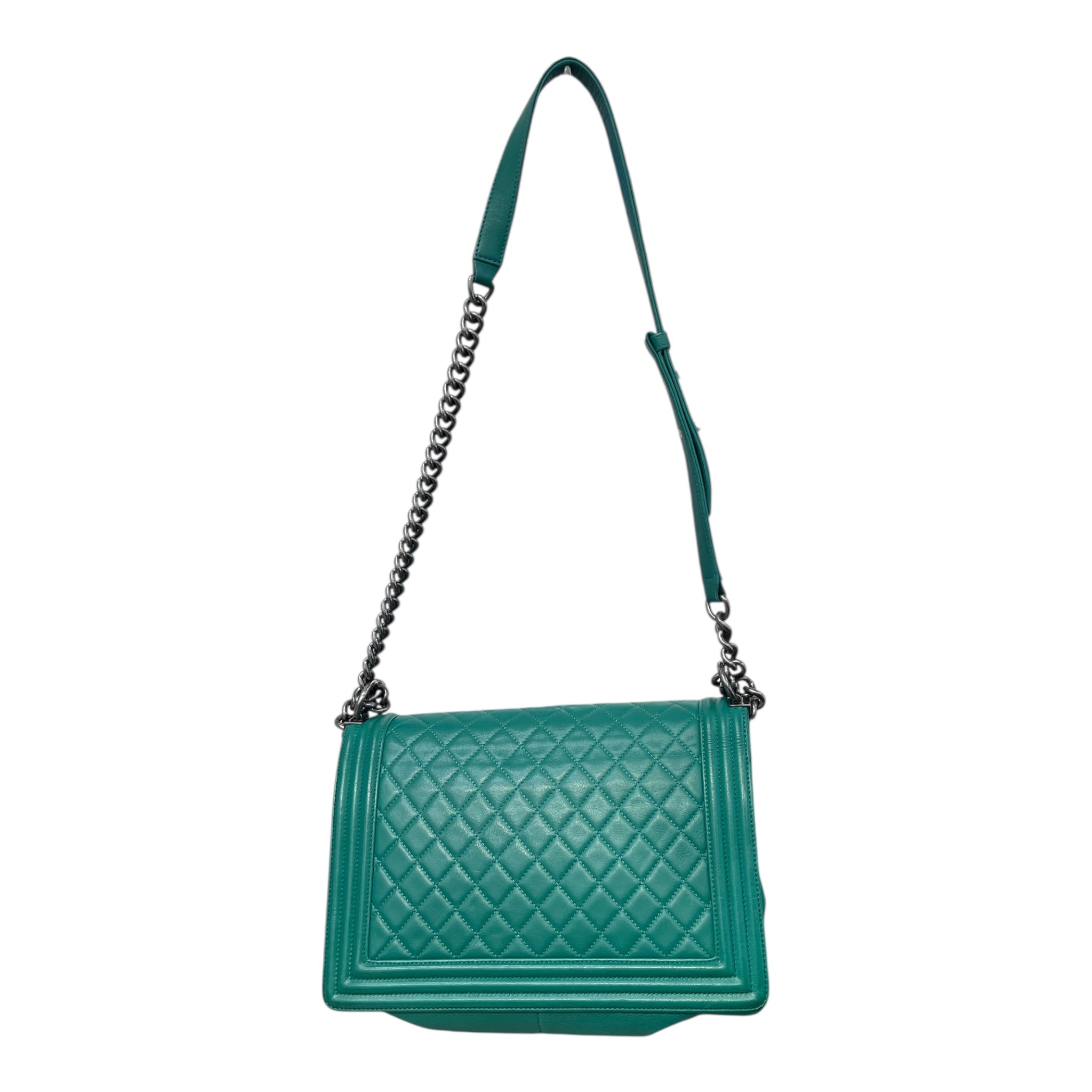 CHANEL/Bag/Leather/GRN/CHANEL BAG GRN CROSSBODY view 2