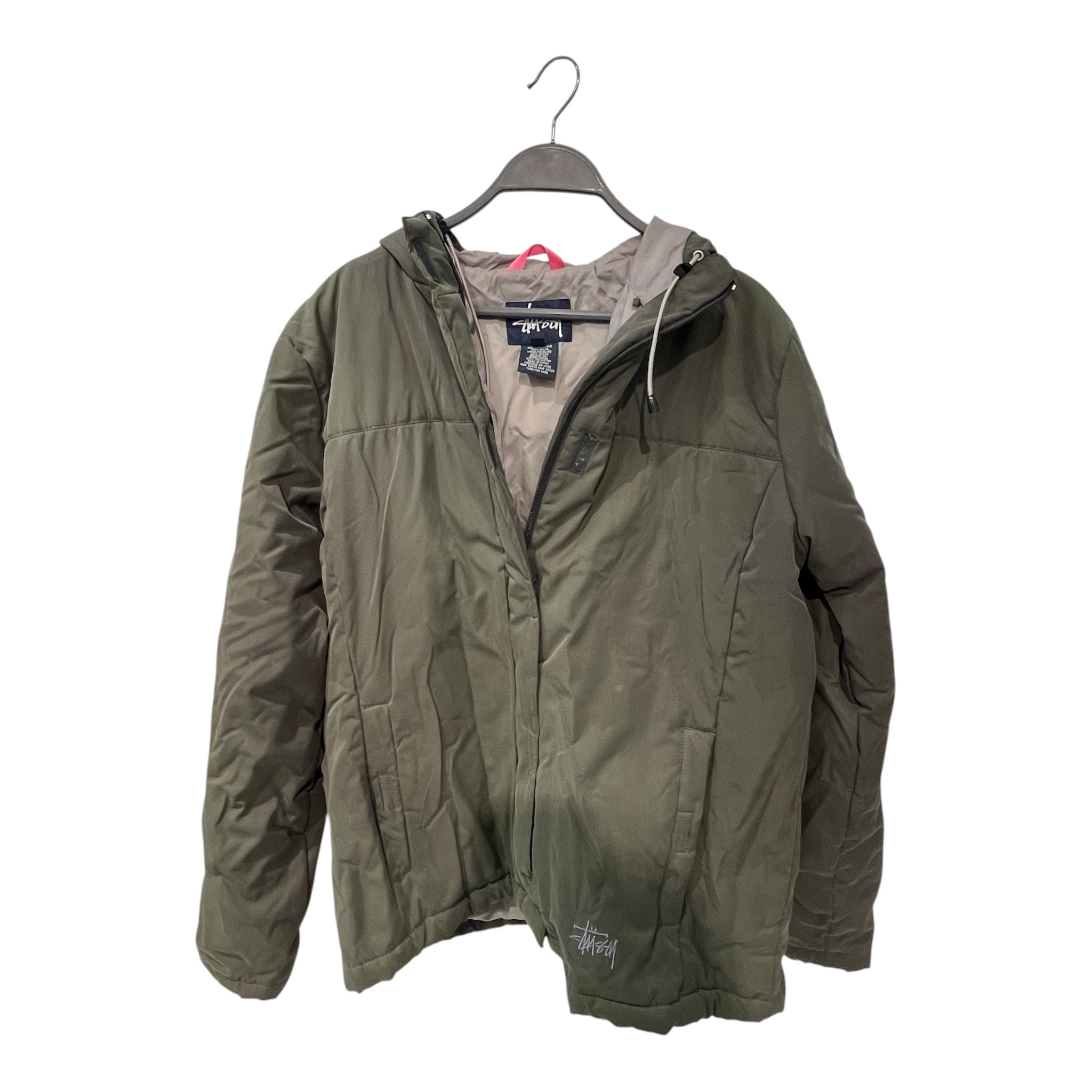 STUSSY/Quilted Jkt/S/Nylon/GRN/RN 94974 view 1