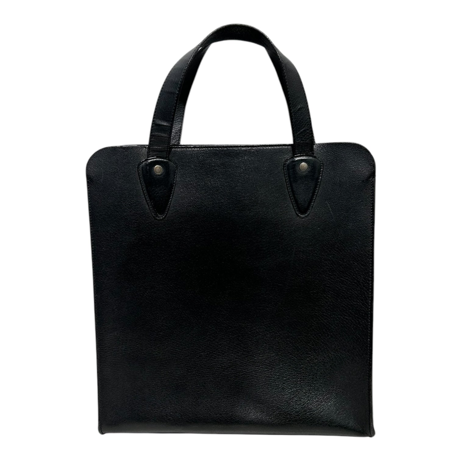 Maison Margiela/Bag/Leather/BLK/LEATHER TOTE BAG STURDY view 1