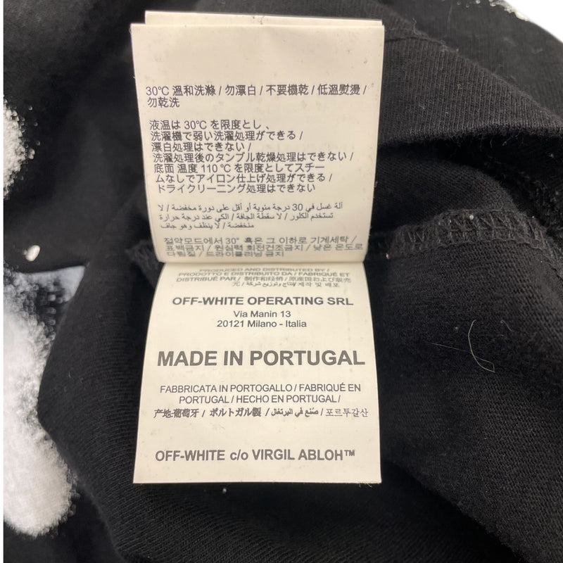OFF-WHITE/T-Shirt/L/Cotton/BLK/GOLDEN RATIO