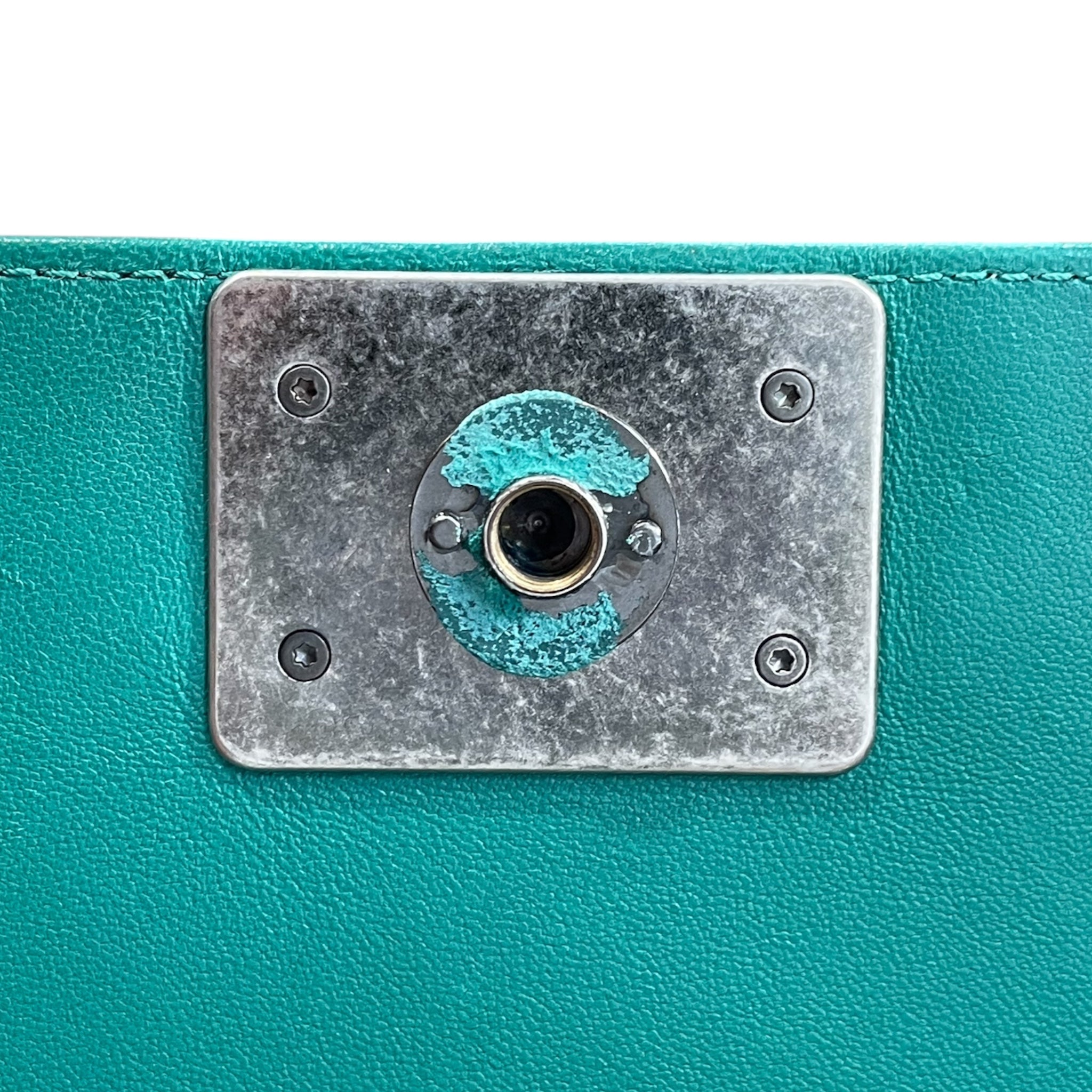 CHANEL/Bag/Leather/GRN/CHANEL BAG GRN CROSSBODY view 6