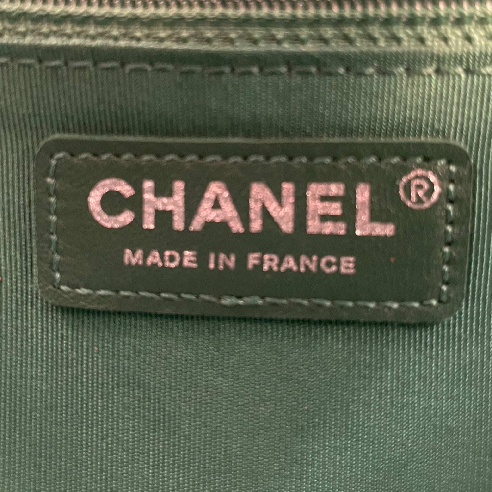 CHANEL/Bag/Leather/GRN/CHANEL BAG GRN CROSSBODY view 8