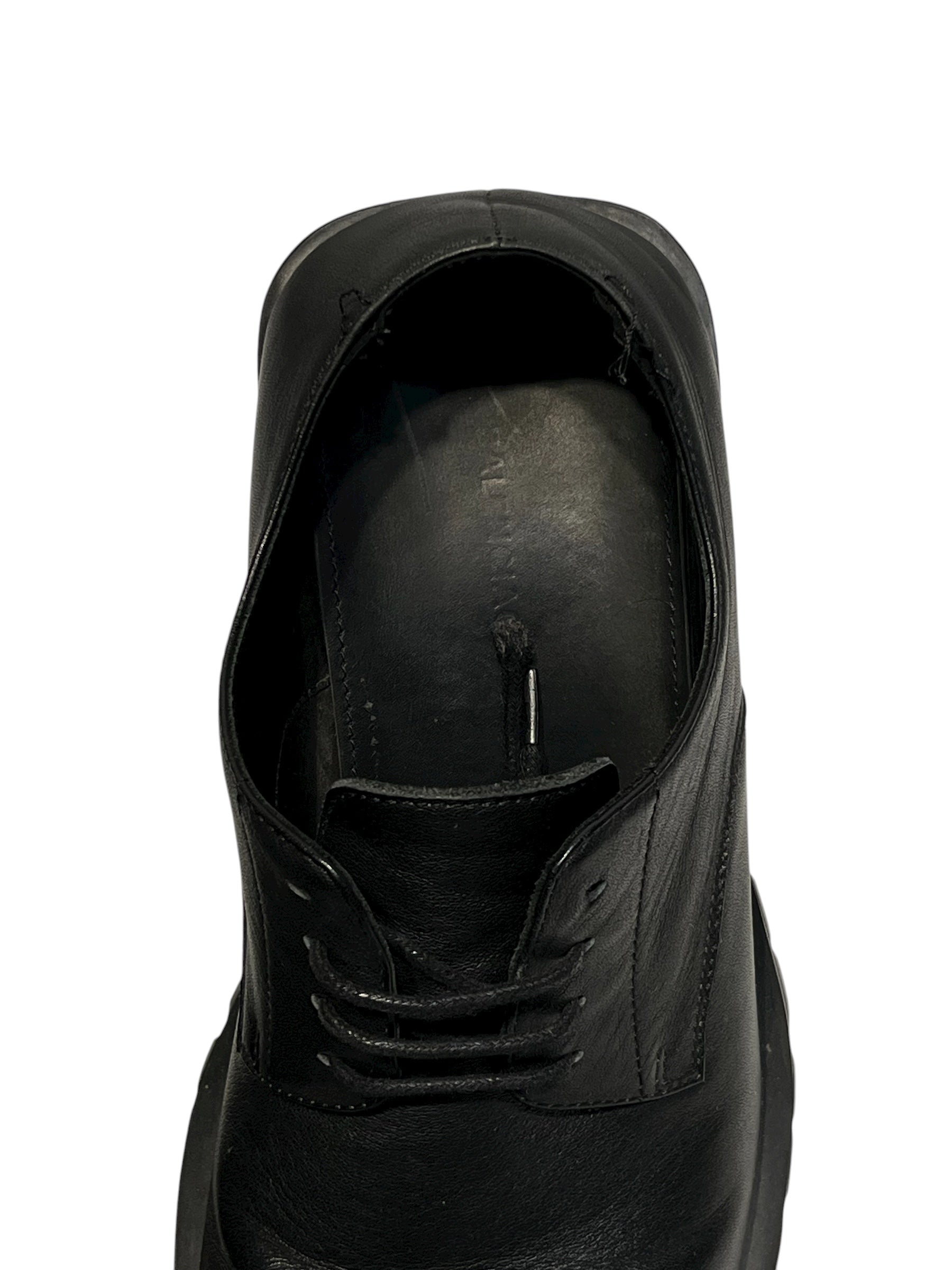 BALENCIAGA/Low-Sneakers/Leather/BLK/trooper derby view 3