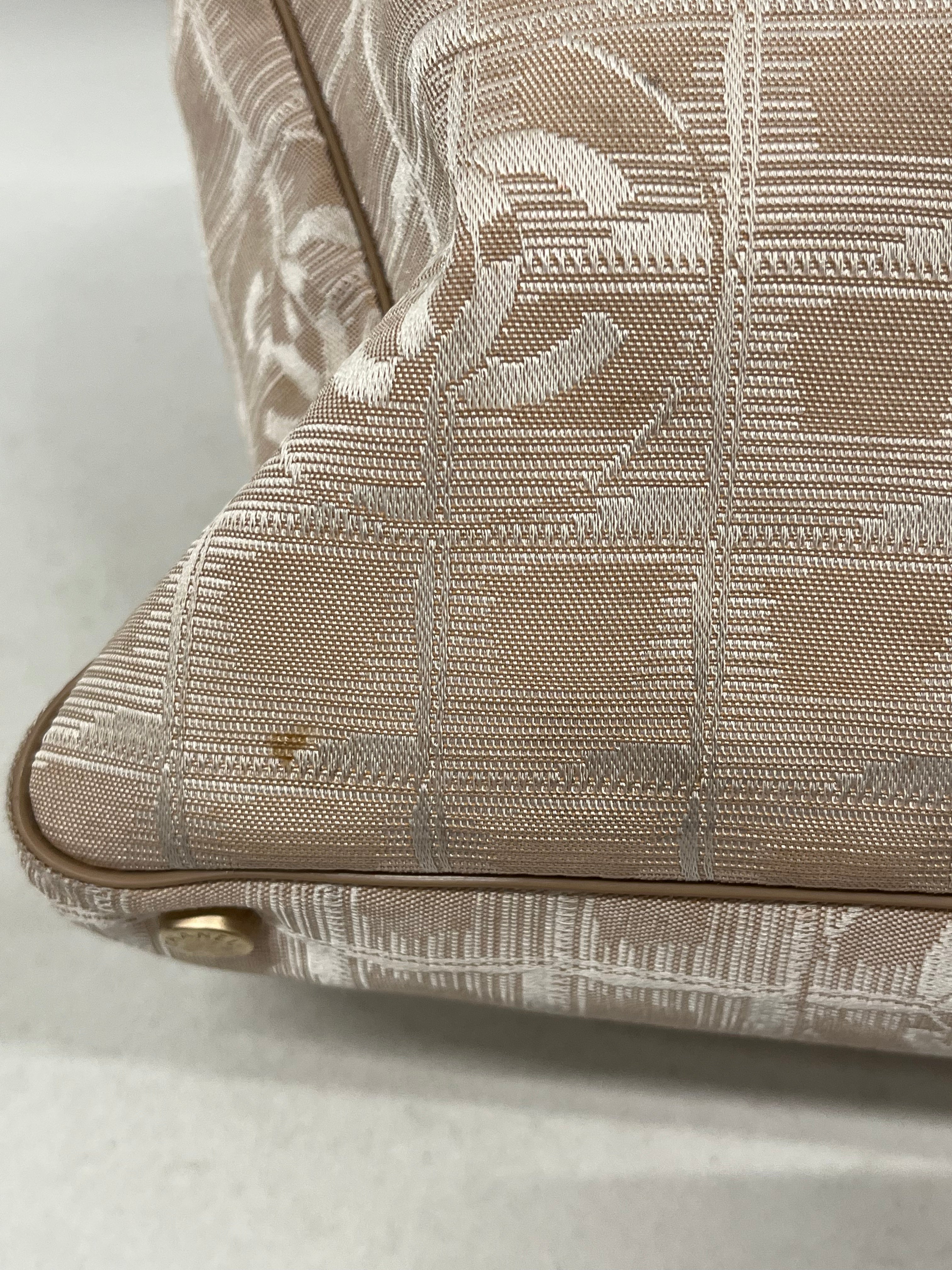 CHANEL/Hand Bag/Monogram/Nylon/CRM/TRAVEL TOTE 10832399 view 7