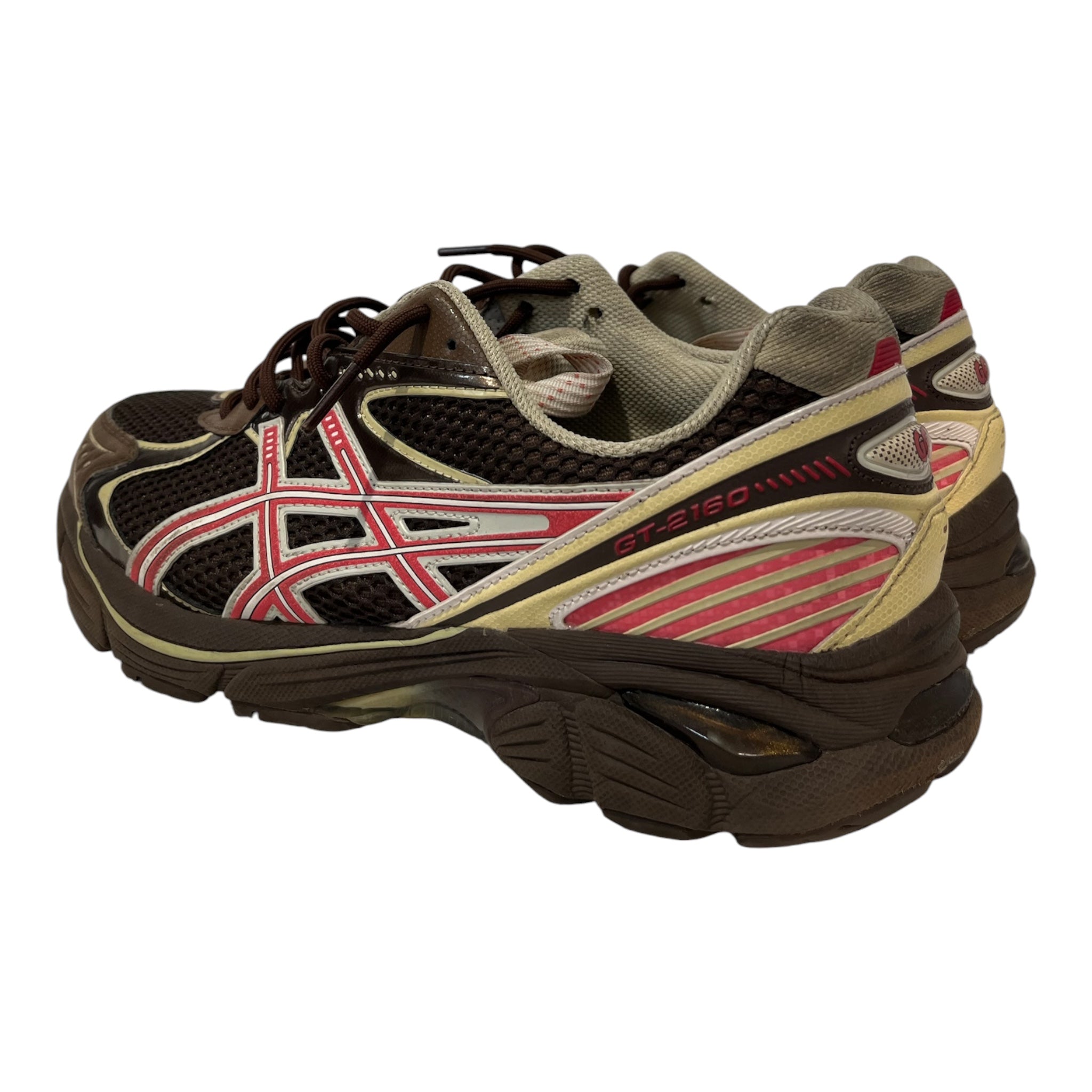ASICS/Kiko Kostadinov/Low-Sneakers/US 11/Polyester/BRW/U-Tip/F960724 gt-2160 brwn storm view 2