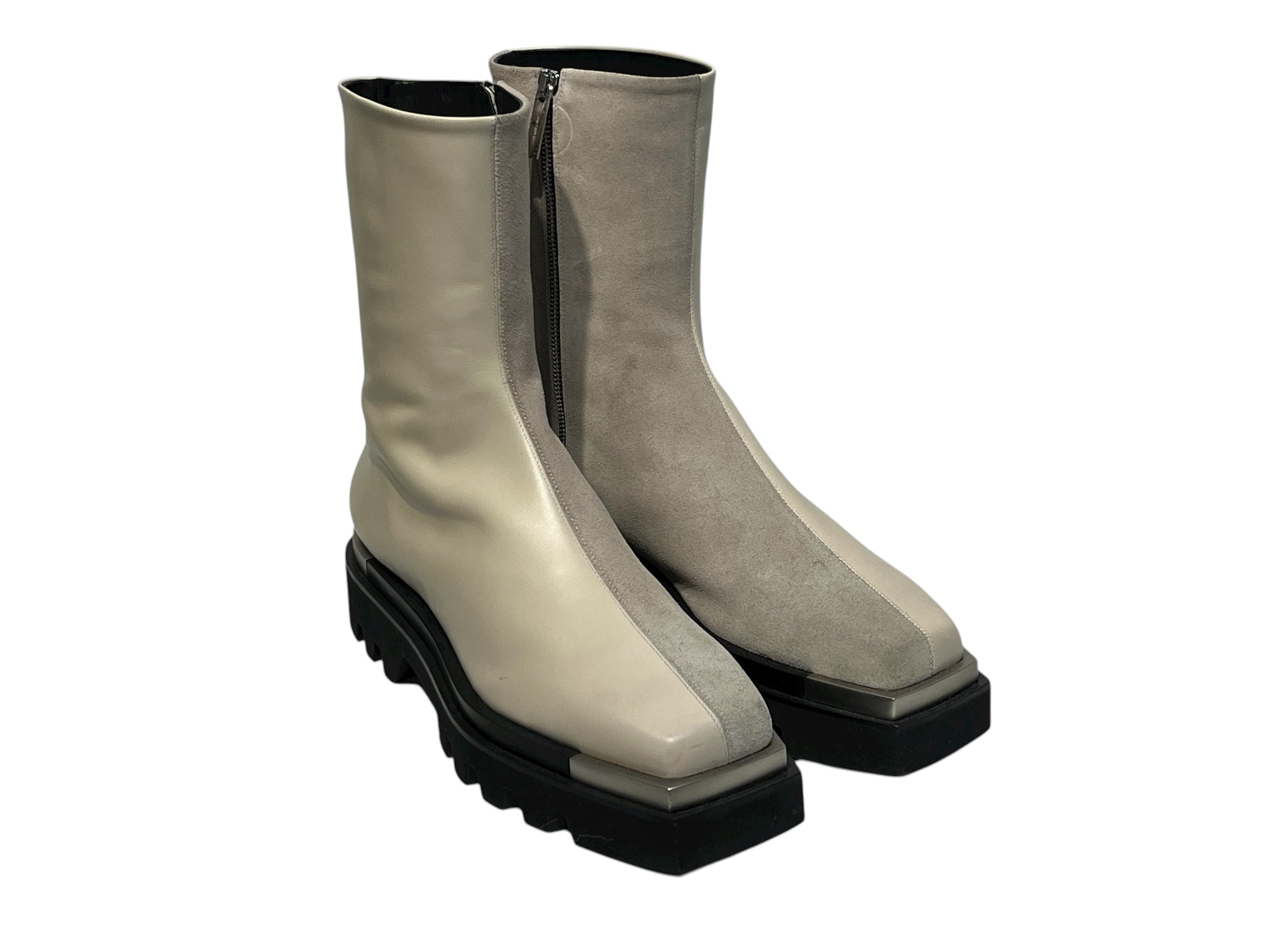 PETER DO/Biker Boots/EU 42/Leather/CRM/ view 1