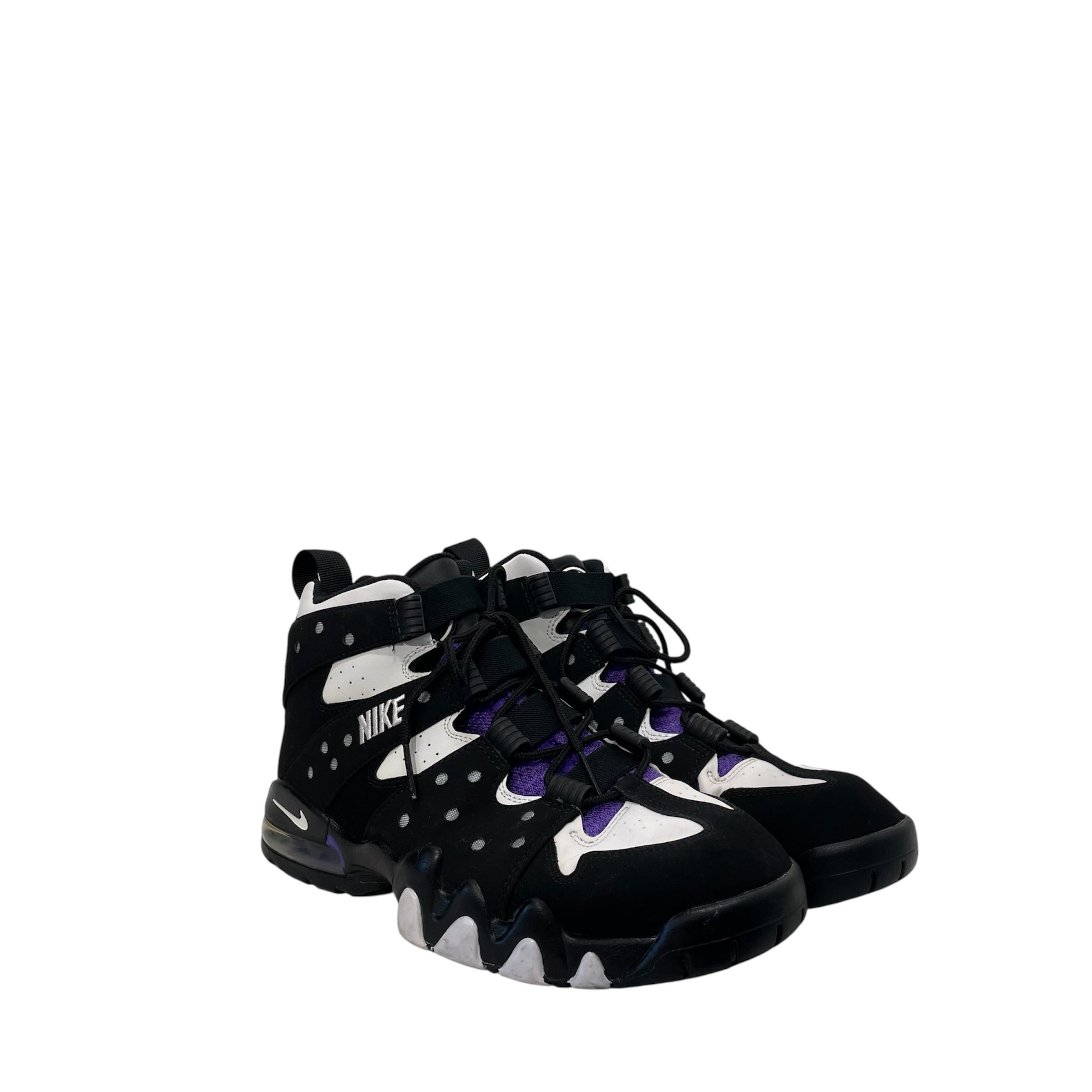 NIKE/Hi-Sneakers/US 10.5/Suede/BLK/AIR MAX 2 CB '94 view 1