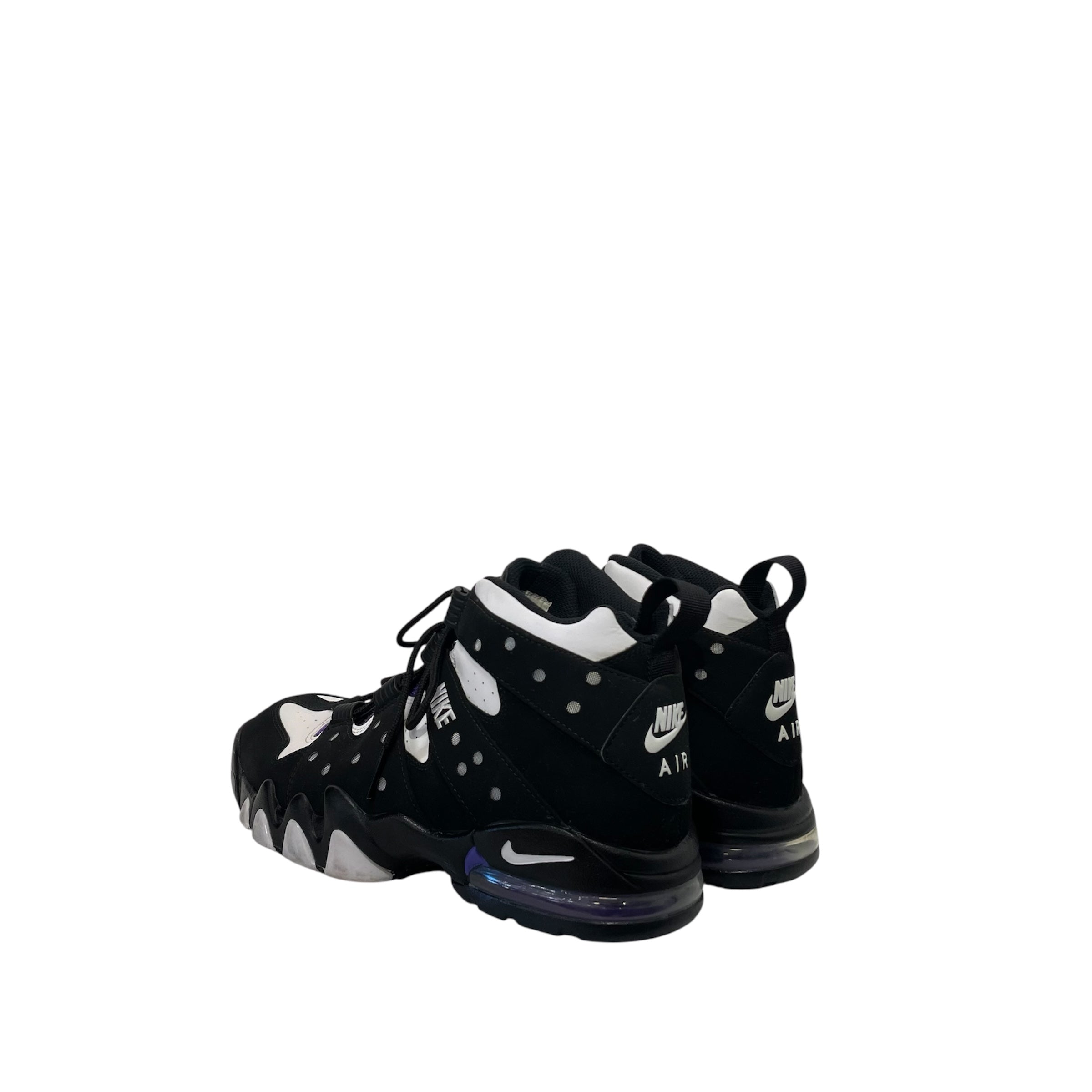 NIKE/Hi-Sneakers/US 10.5/Suede/BLK/AIR MAX 2 CB '94 view 2