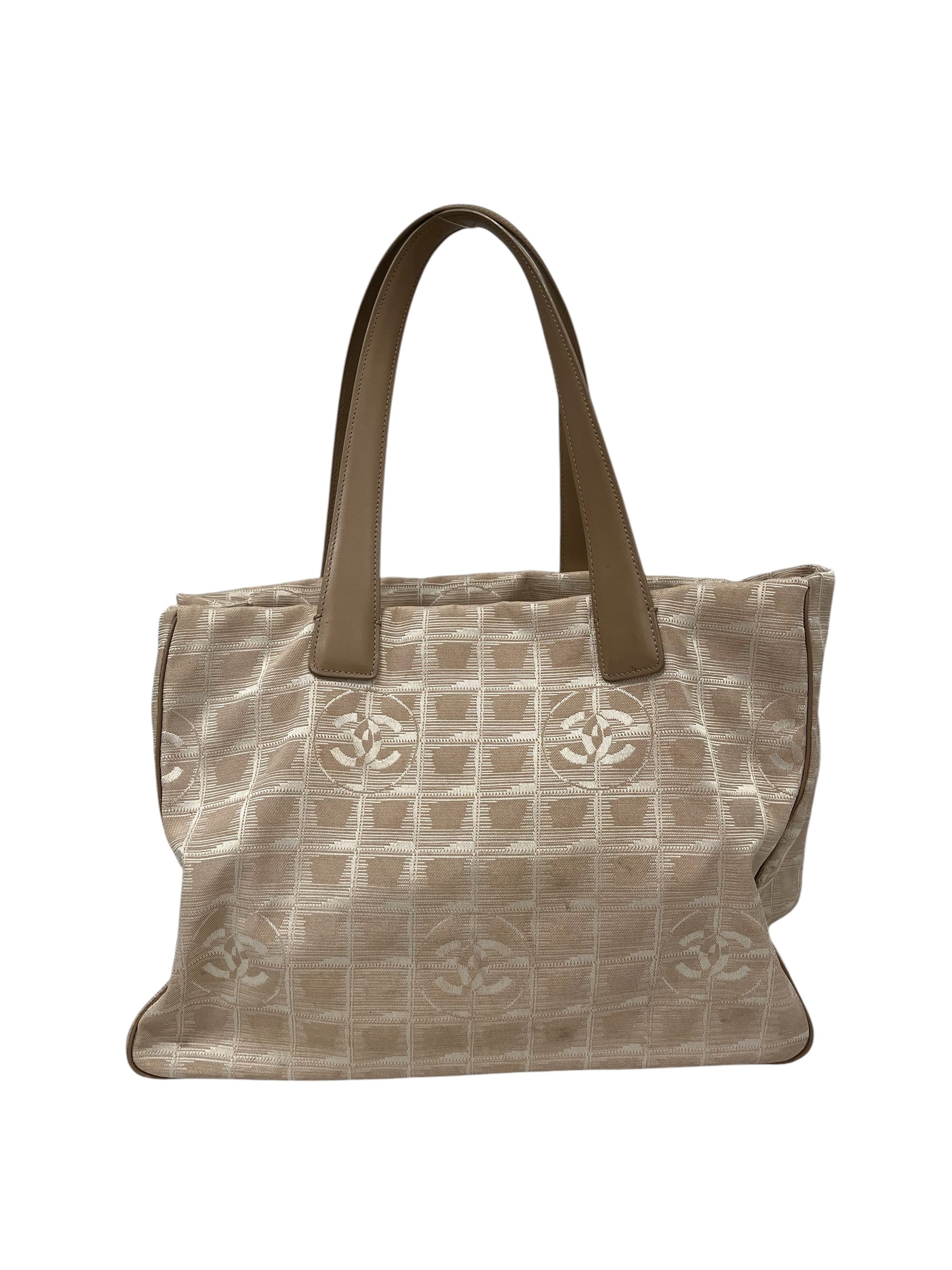 CHANEL/Hand Bag/Monogram/Nylon/CRM/TRAVEL TOTE 10832399 view 2