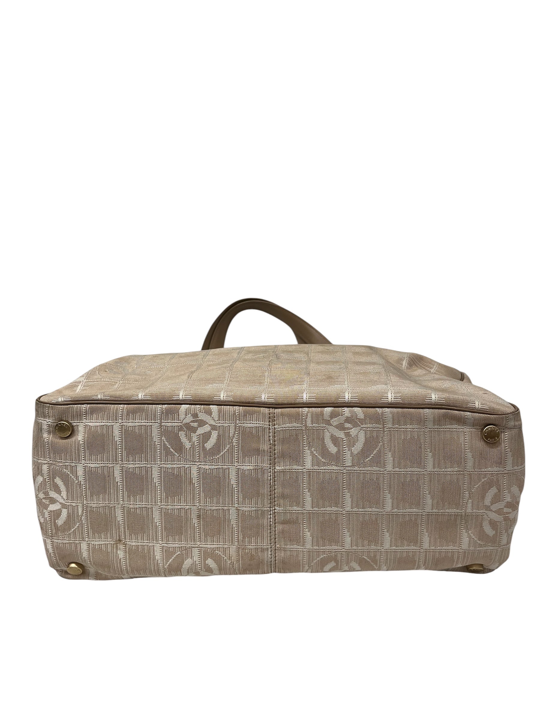 CHANEL/Hand Bag/Monogram/Nylon/CRM/TRAVEL TOTE 10832399 view 3