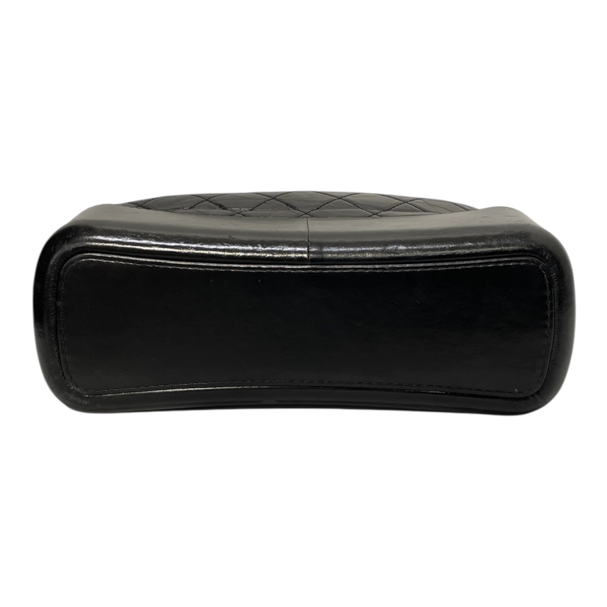 CHANEL/Cross Body Bag/M/Leather/BLK/GABRIELLE LEATHER CROSSBODY view 3