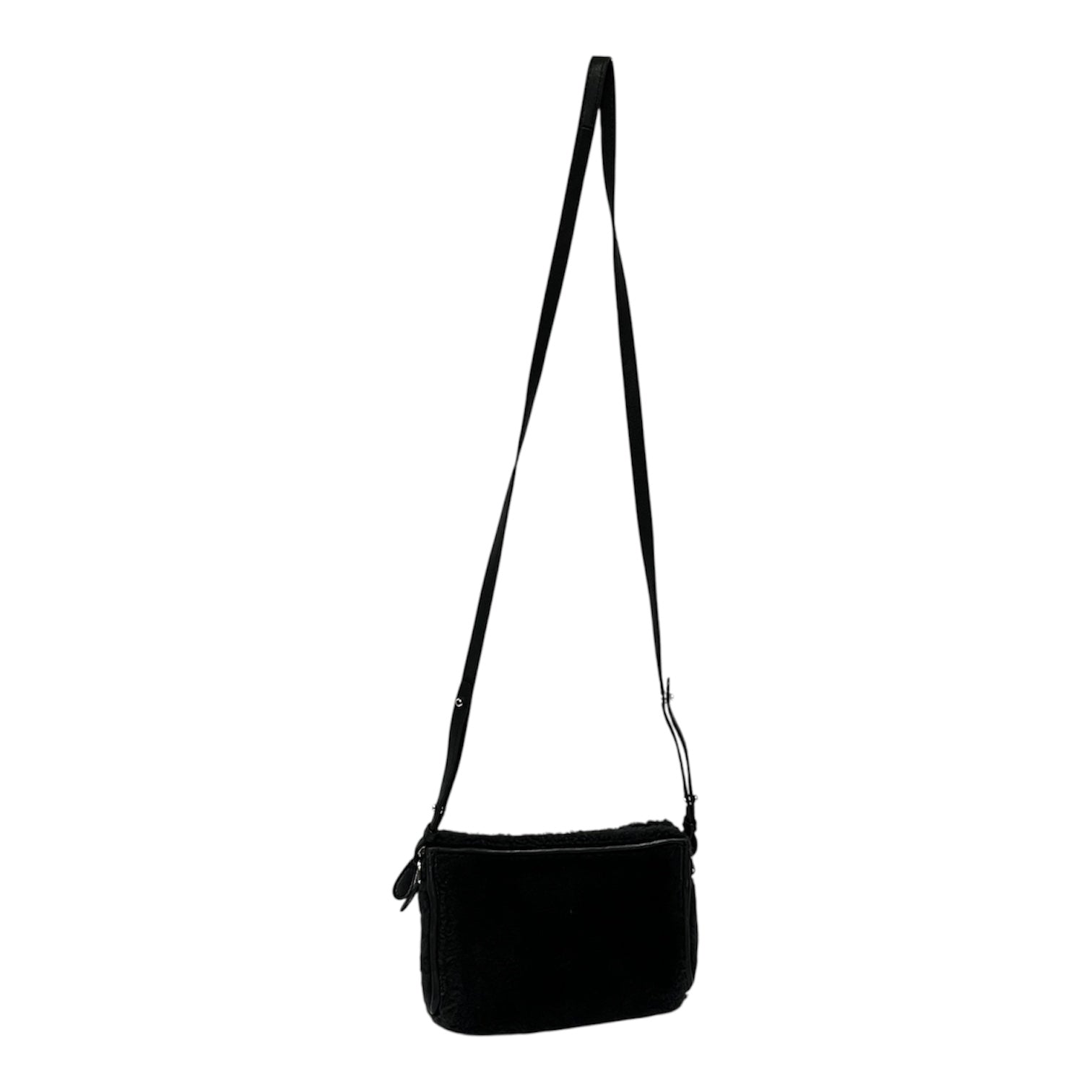 BALENCIAGA/Cross Body Bag/BLK/shearling view 2