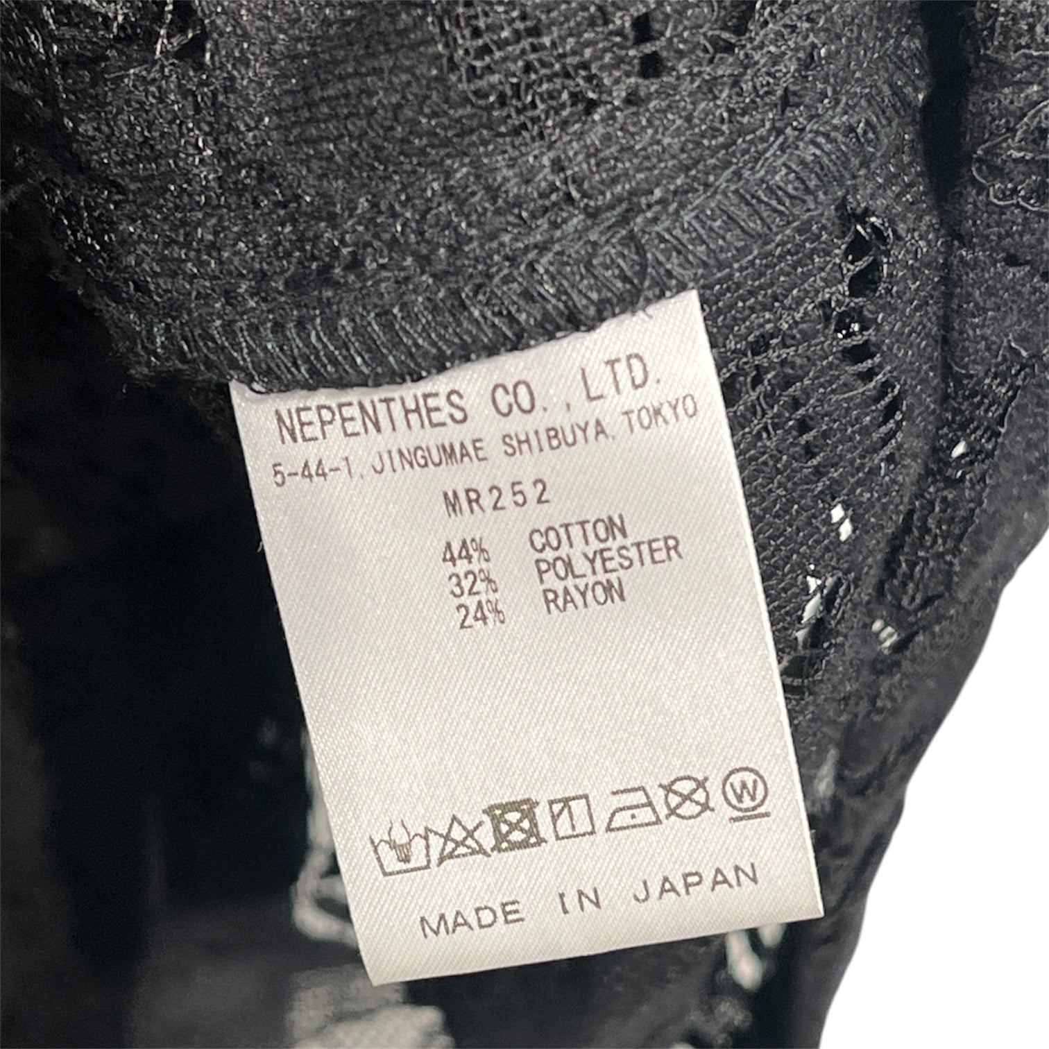 Needles/Shirt/M/Cotton/BLK/Floral Pattern/ view 4